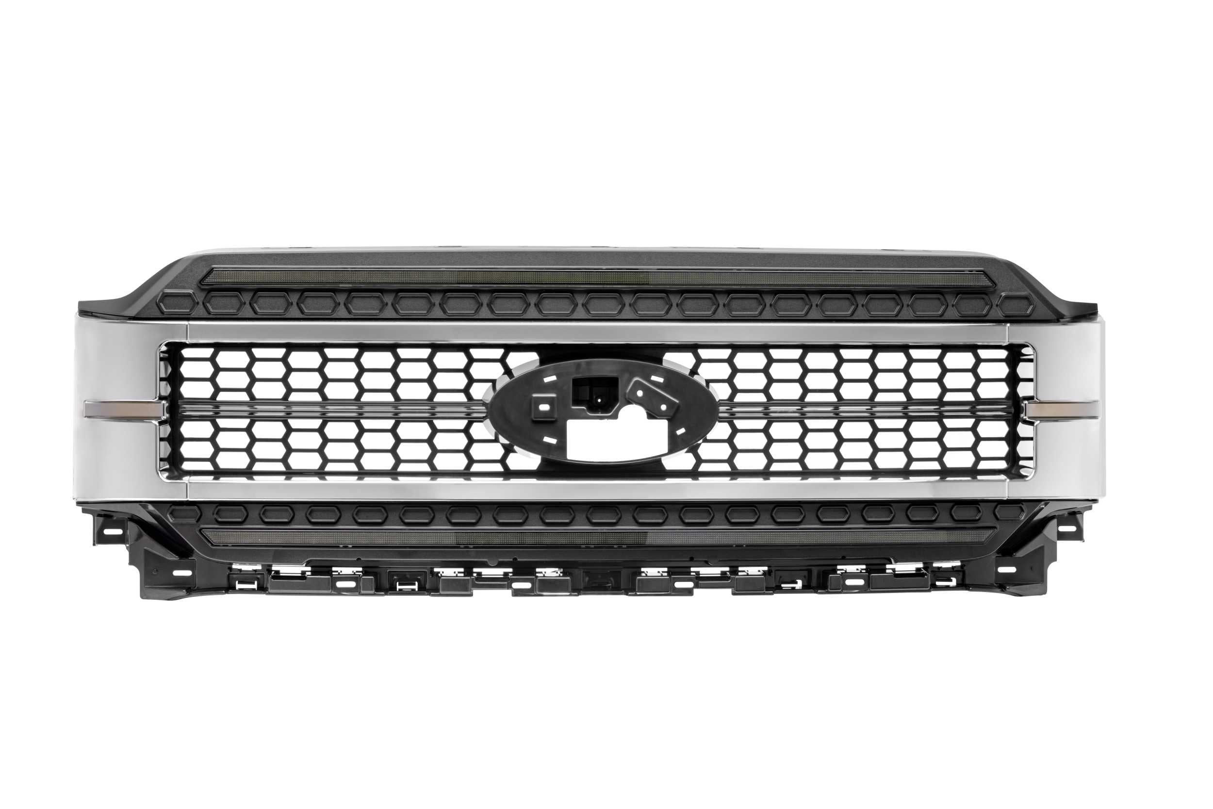 XBG LED Grille: Ford F150 (21-23) (Chrome Finish / White DRL)