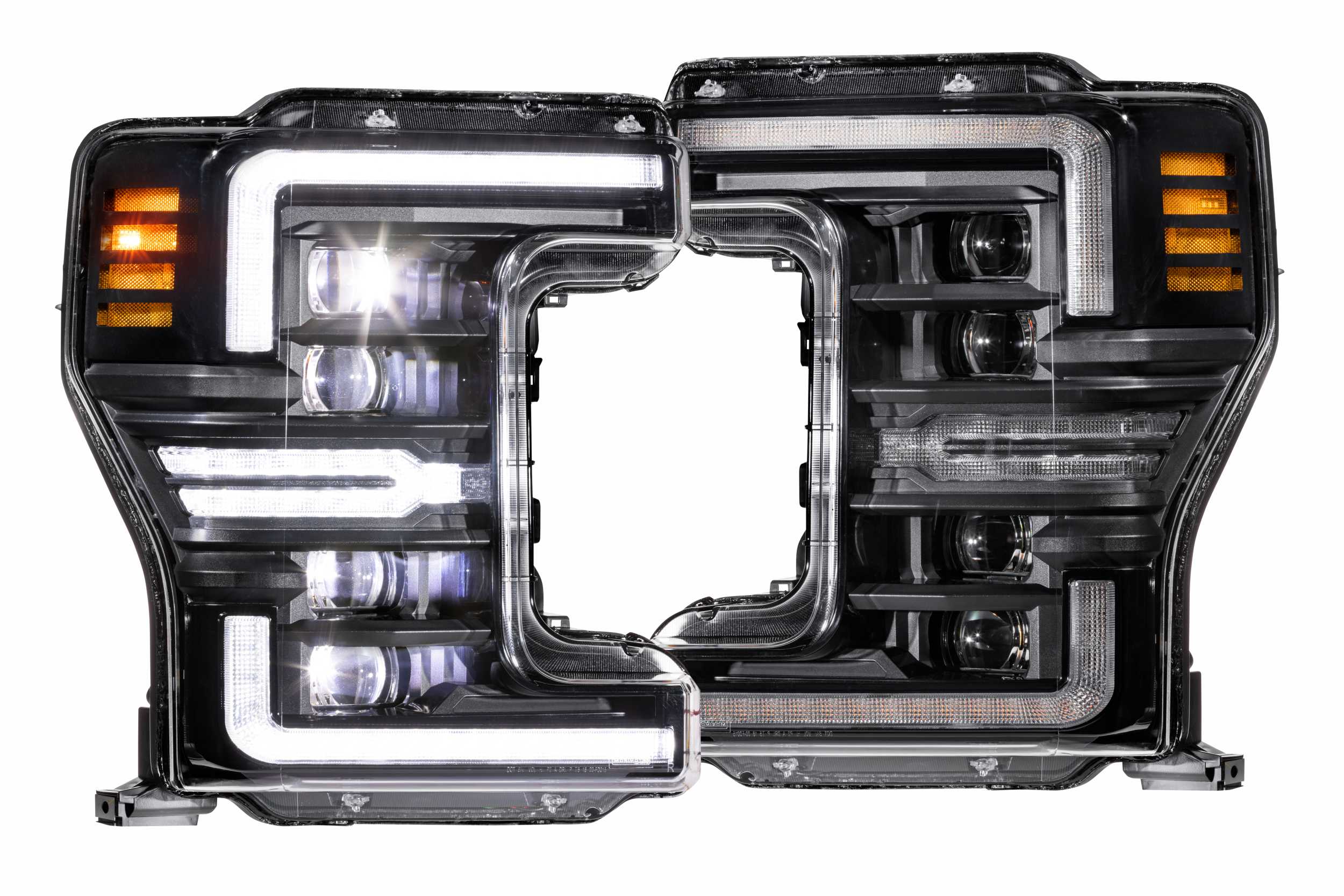 XB LED Headlights: Ford Super Duty (17-19) (Pair / ASM) (GEN 2)