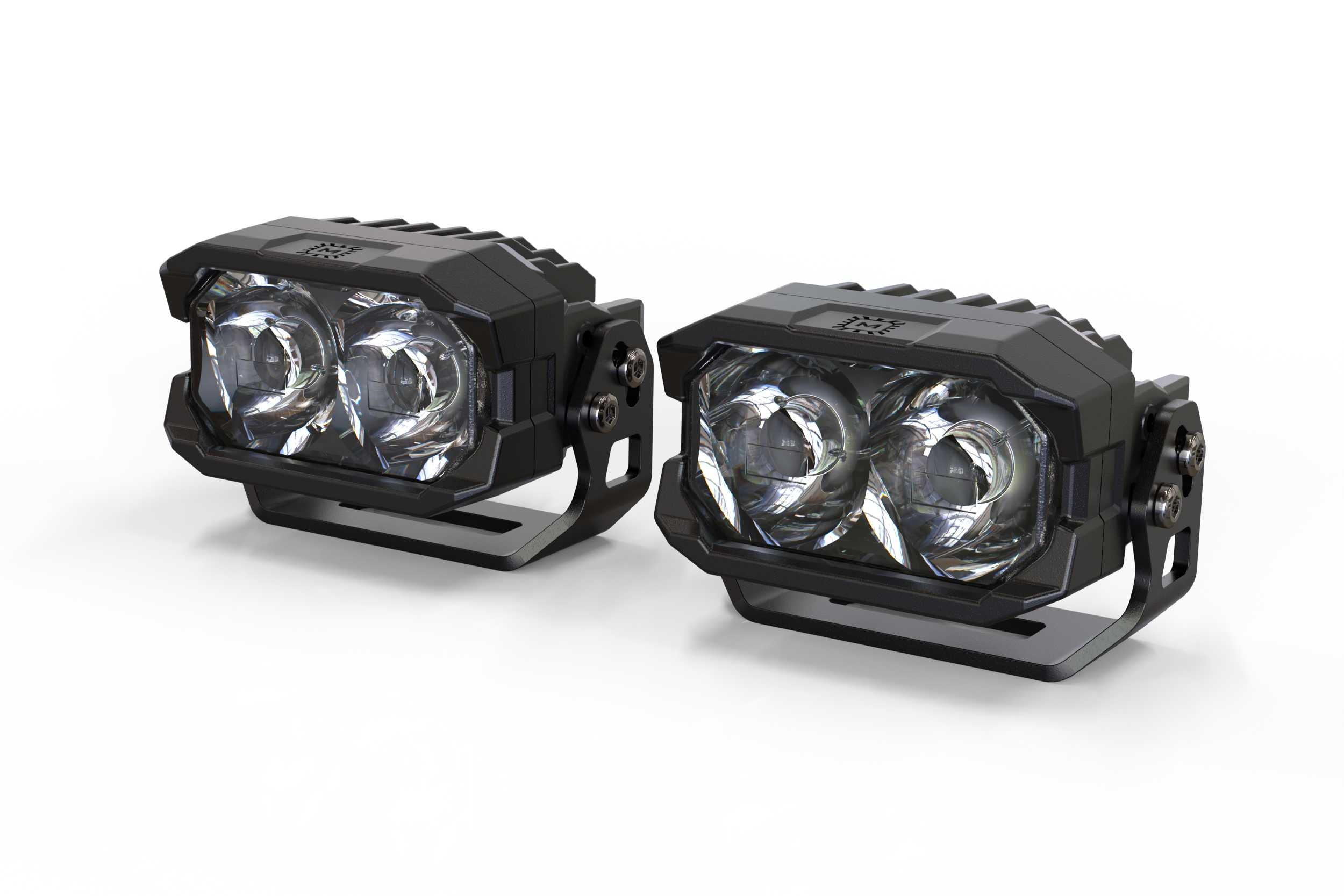 Morimoto 2Banger NCS LED Pod (Spot / Yellow)(Pair)