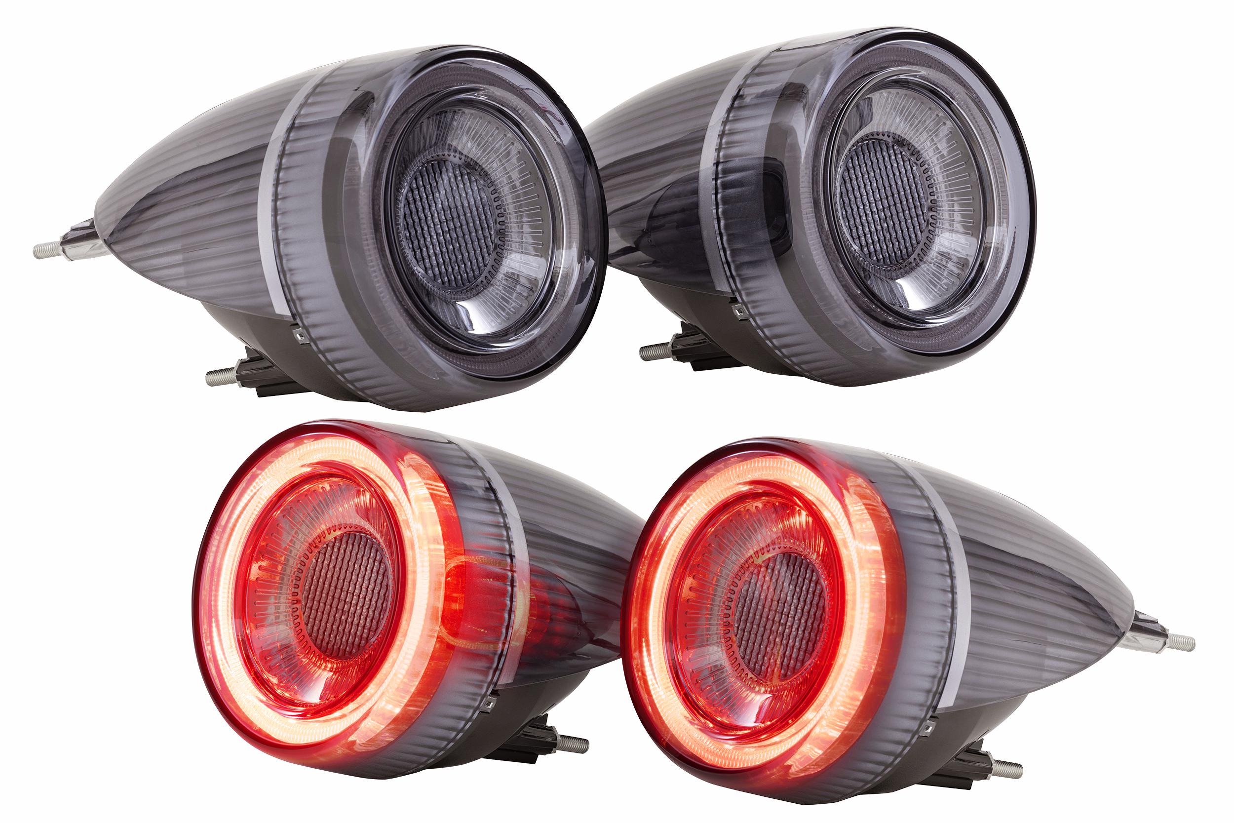 XB LED Tail Lights: Ferrari F430 (05-10) (Set/Smoked)