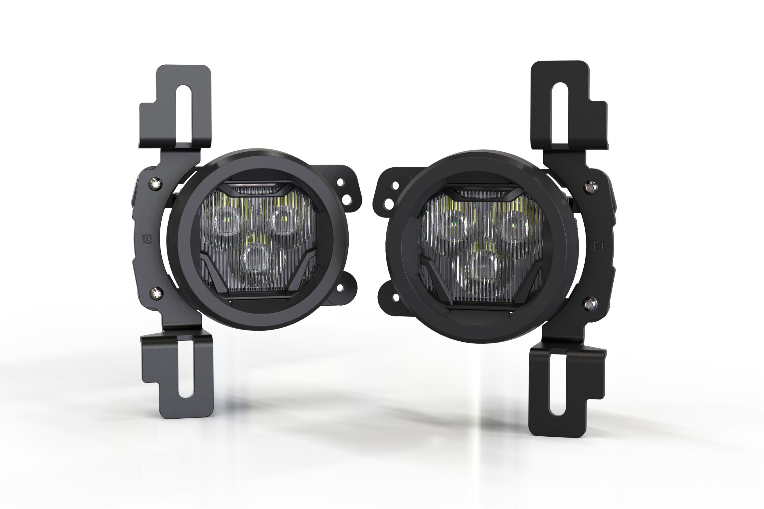 Morimoto 4Banger Fog Light Kit: JL/JT (2018+) (NCS/Wide/Yellow)