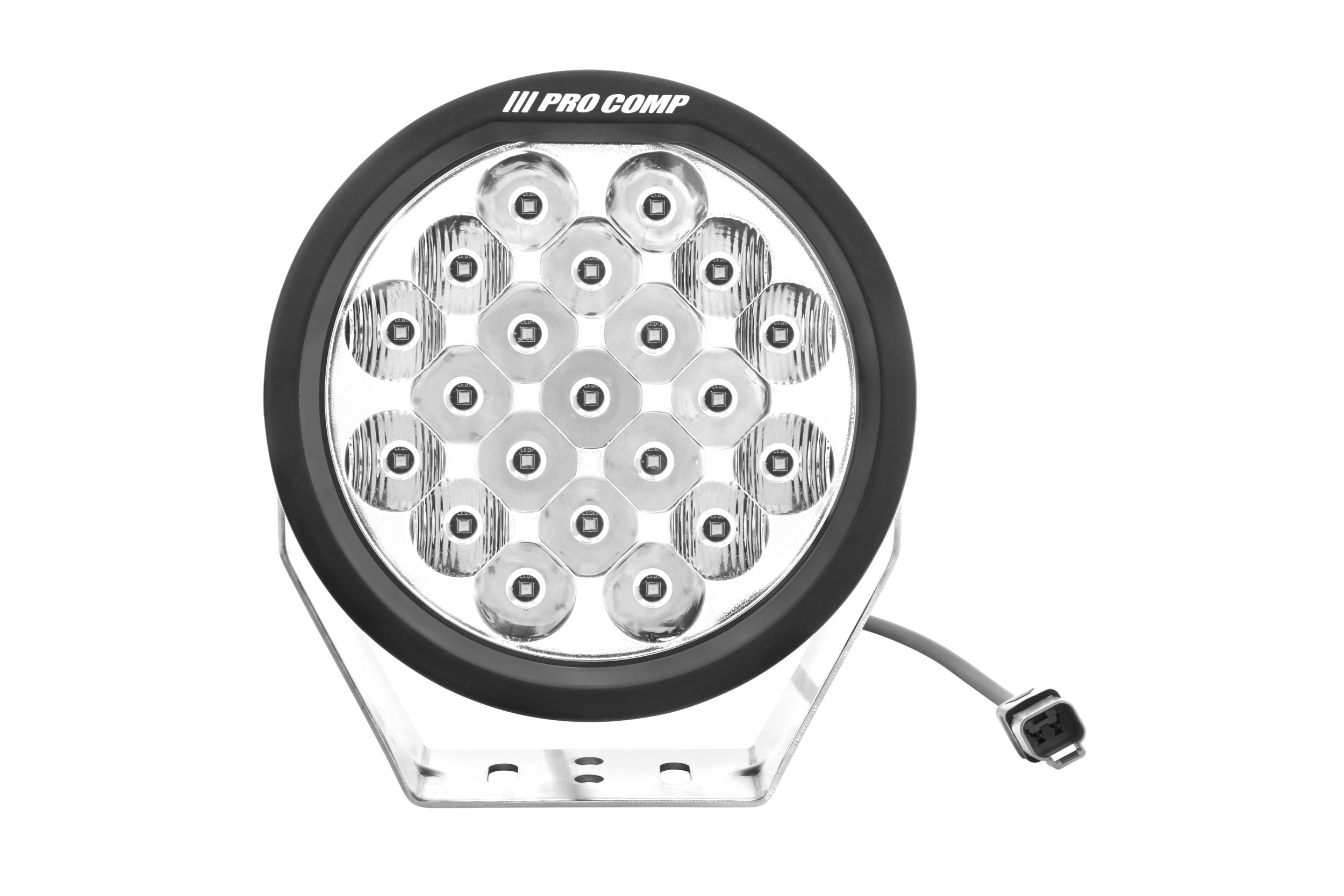 Pro Comp Motorsports Series LED Pod: 5" / White / Combo Beam