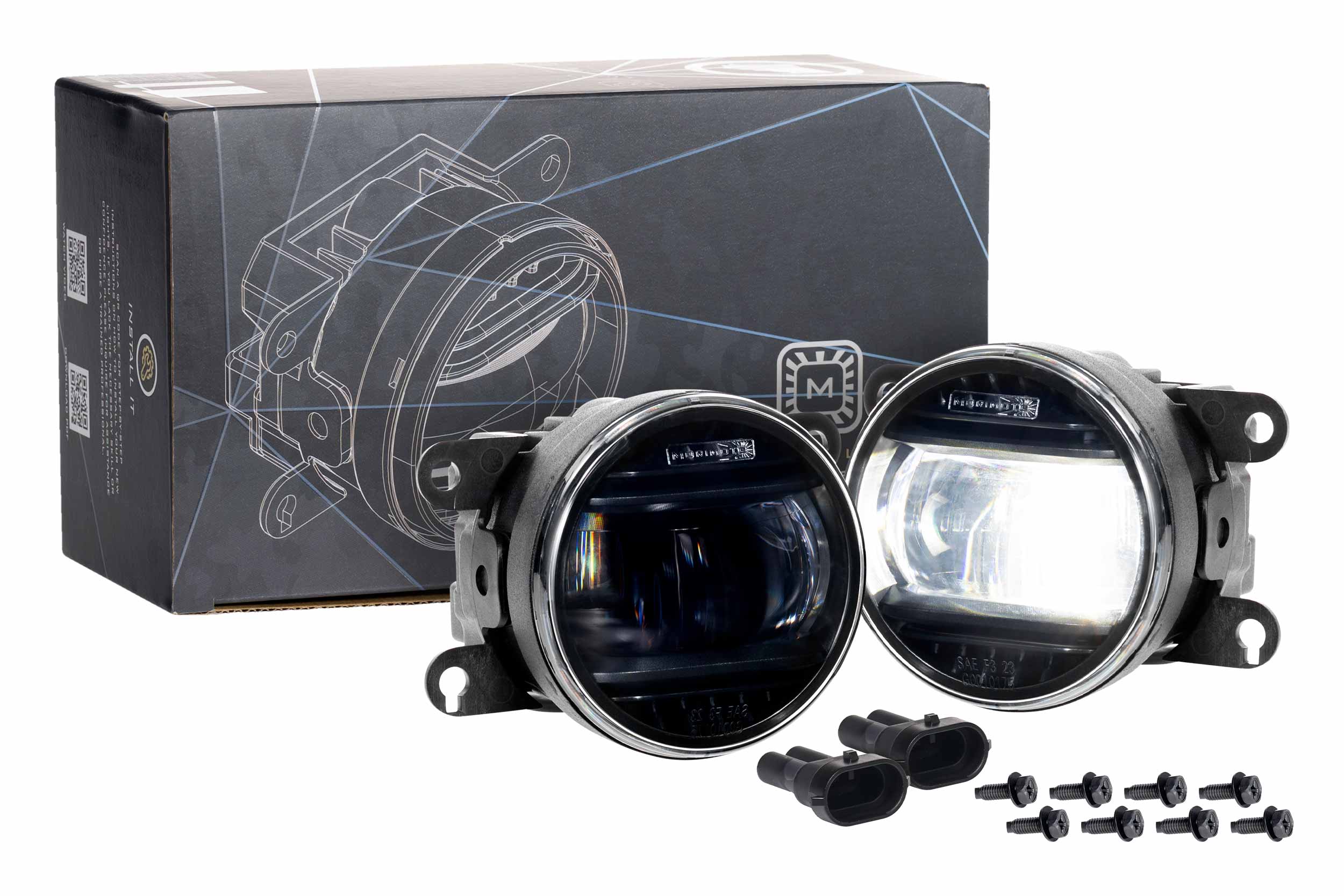 XB Evo Fog Lights: Type S (Set / White)