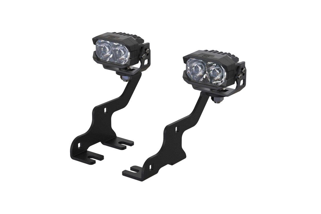 Morimoto 2Banger Ditch Light Kit: 10-14 Raptor (NCS White Flood Beam)