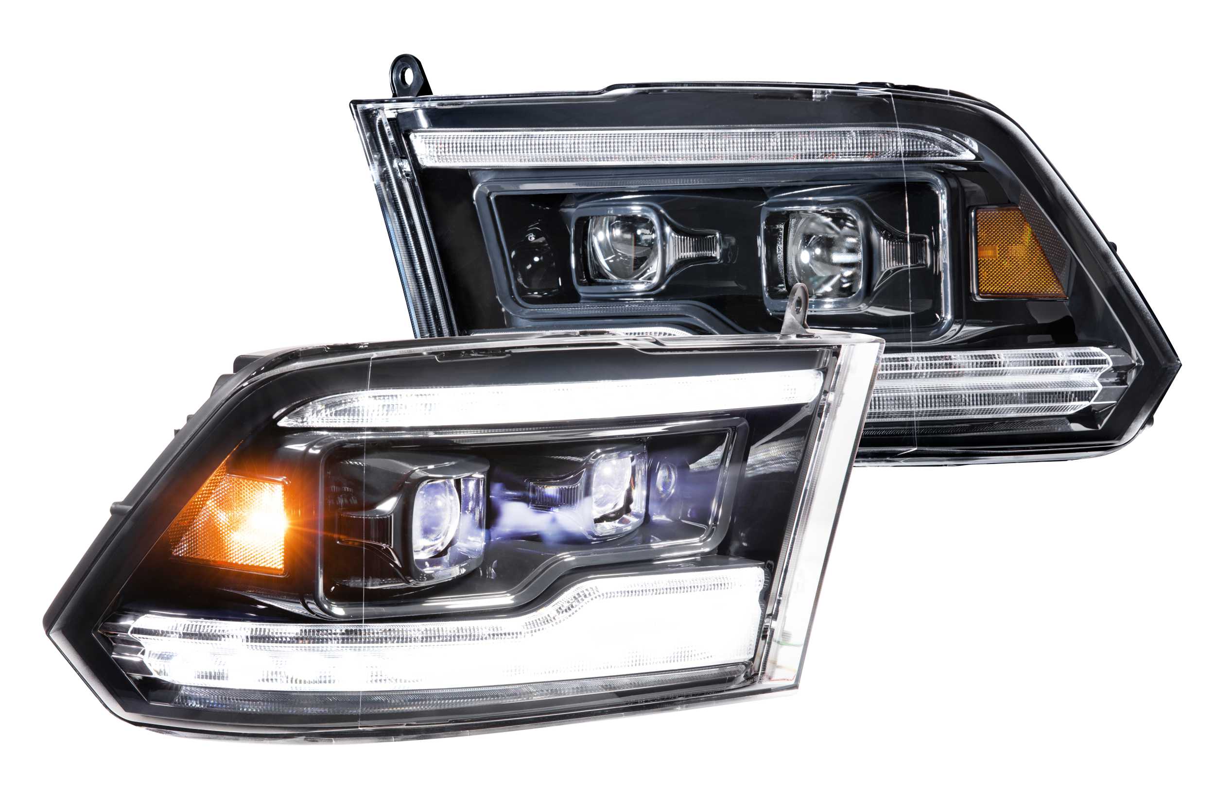 XB LED Headlights: Dodge Ram (09-18) (Pair / ASM)