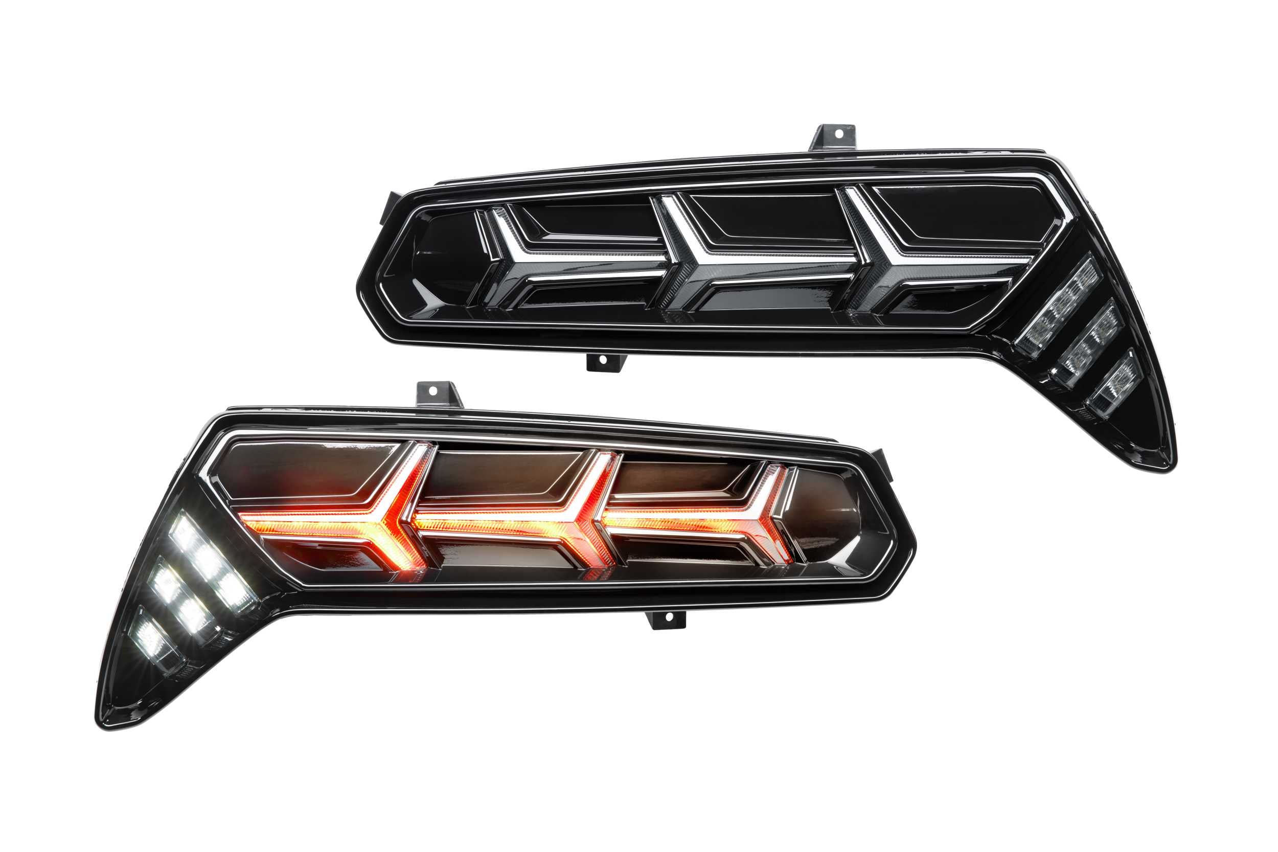 XB LED Tail Lights: Chevrolet Corvette (14-19) (Pair / Smoked)