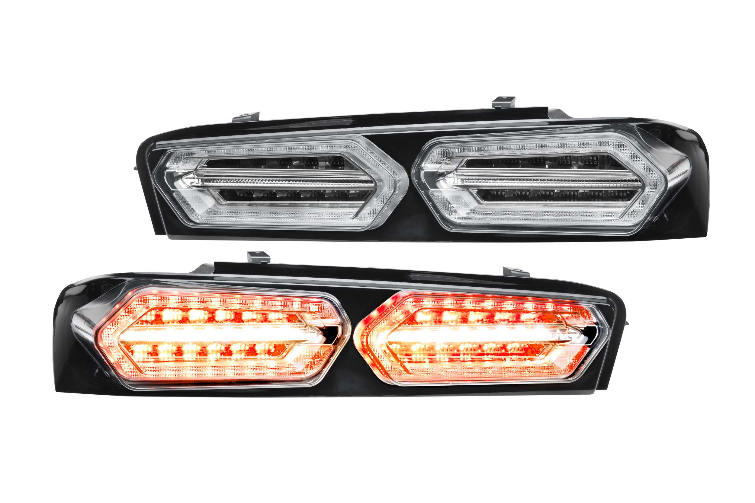 XB LED Tail Lights: Chevrolet Camaro (16-18) (Pair / Facelift / Smoked)