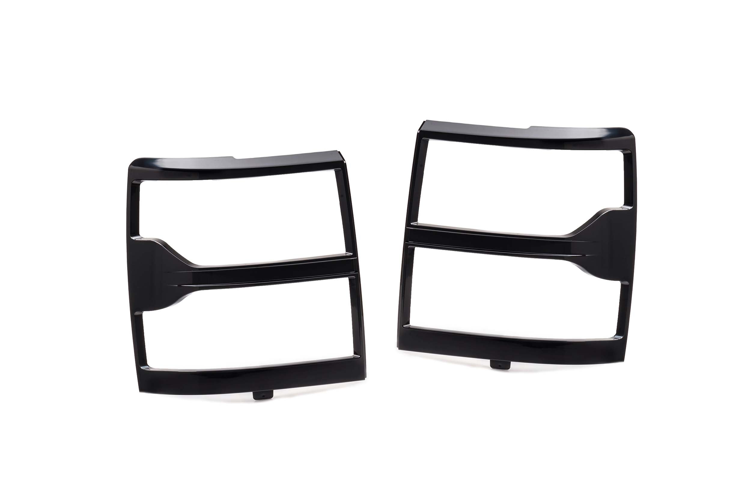 XB Headlight Trim Bezels: LF543  (Pair / Unfinished)