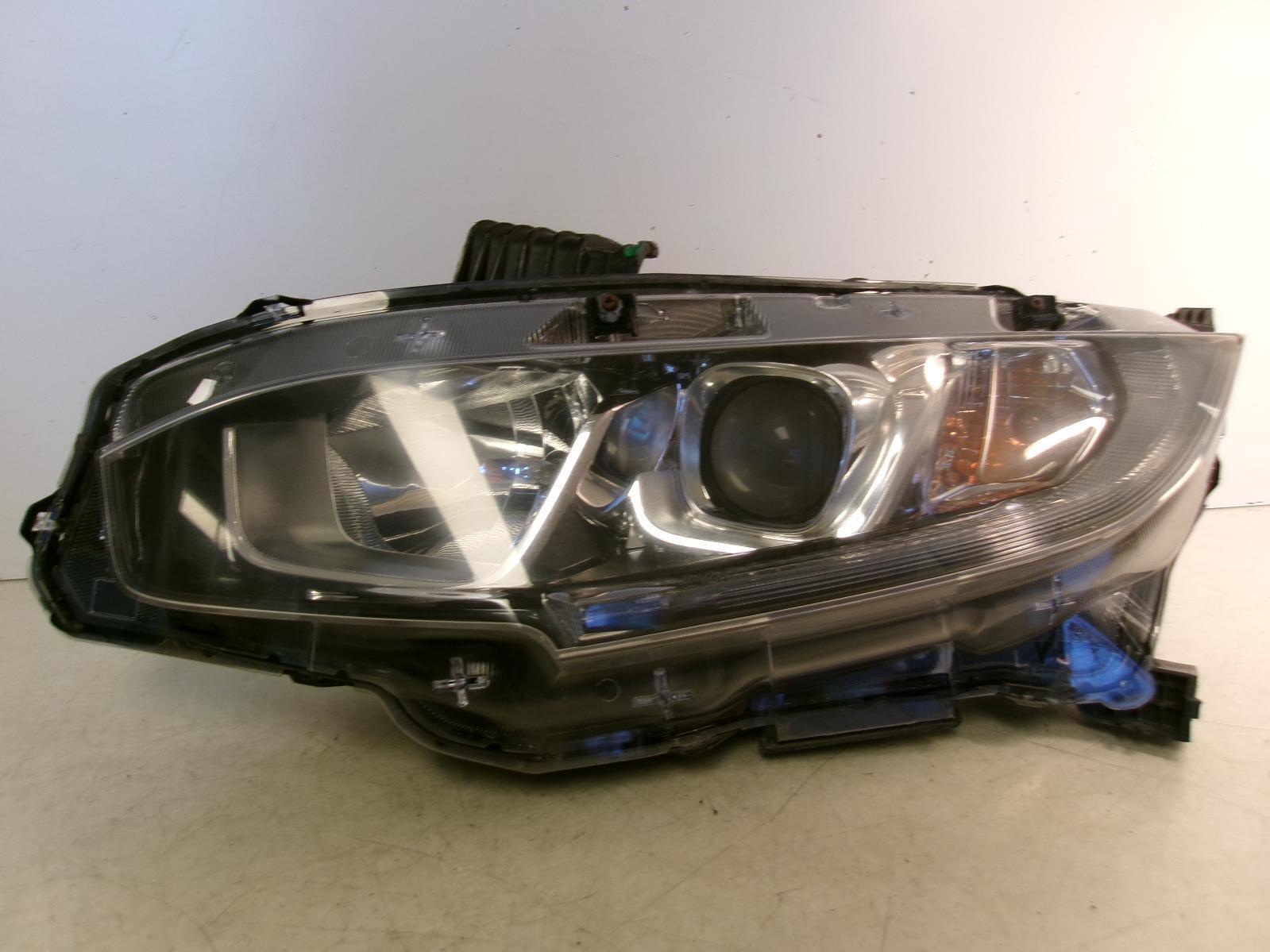 2016 2017 2018 2019 2020 Honda Civic Driver Lh Halogen Headlight OEM