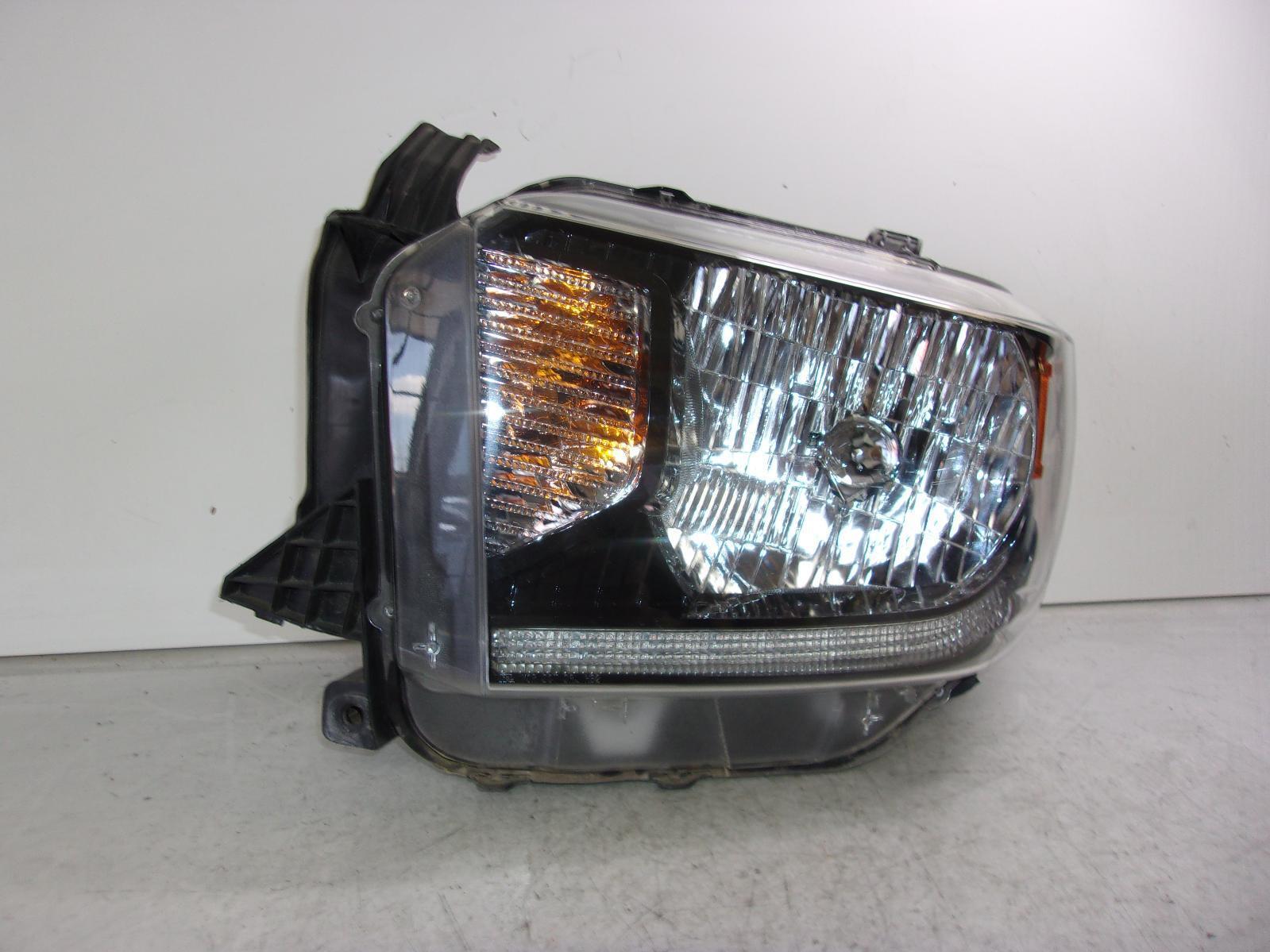 2014 2015 2016 2017 Toyota Tundra Lh Driver Halogen Headlight OEM