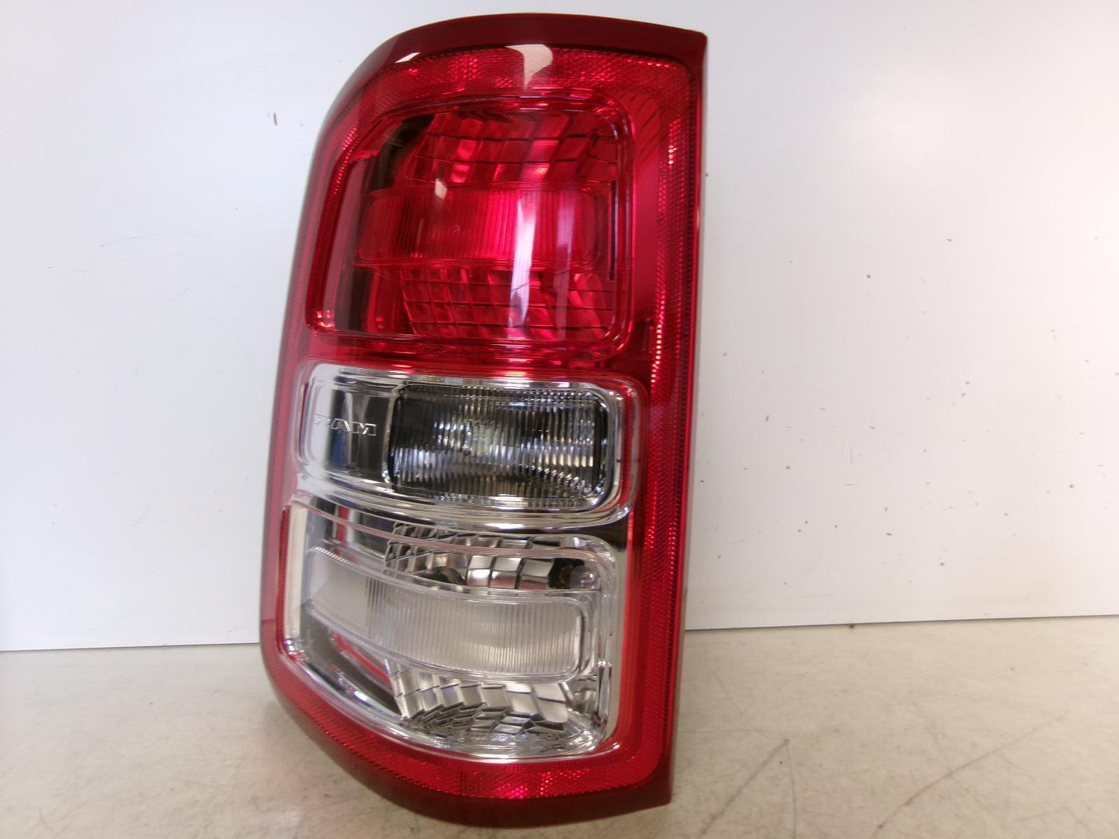 2019 - 2022 Dodge Ram 1500 Driver Outer Incandescent Chrome Tail Light OEM - 0