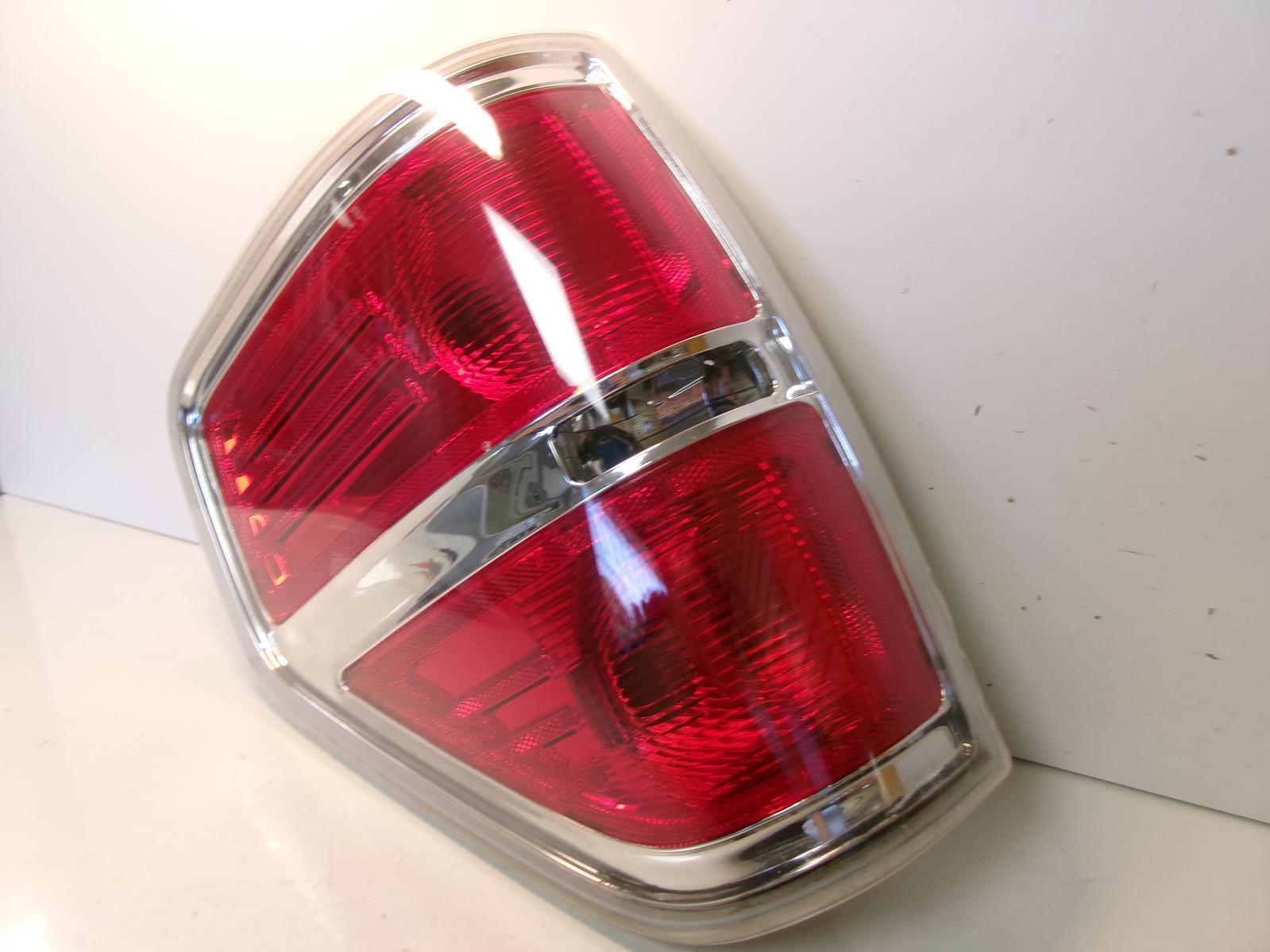 2010 2011 2012 2013 2014 Ford F150 Driver LH Tail Light w/ Chrome Trim OEM