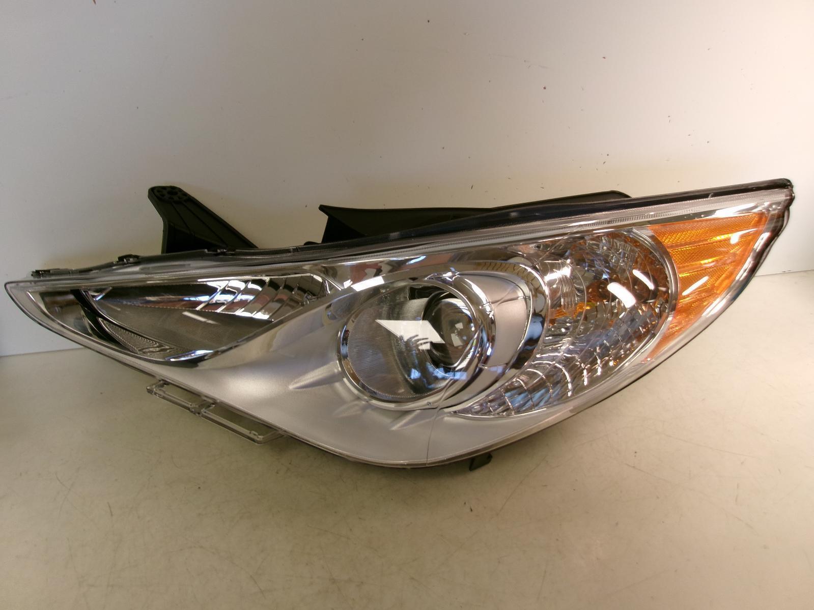 Fits 2013 Hyundai Sonata Driver Lh Halogen Headlight by TYC - 0