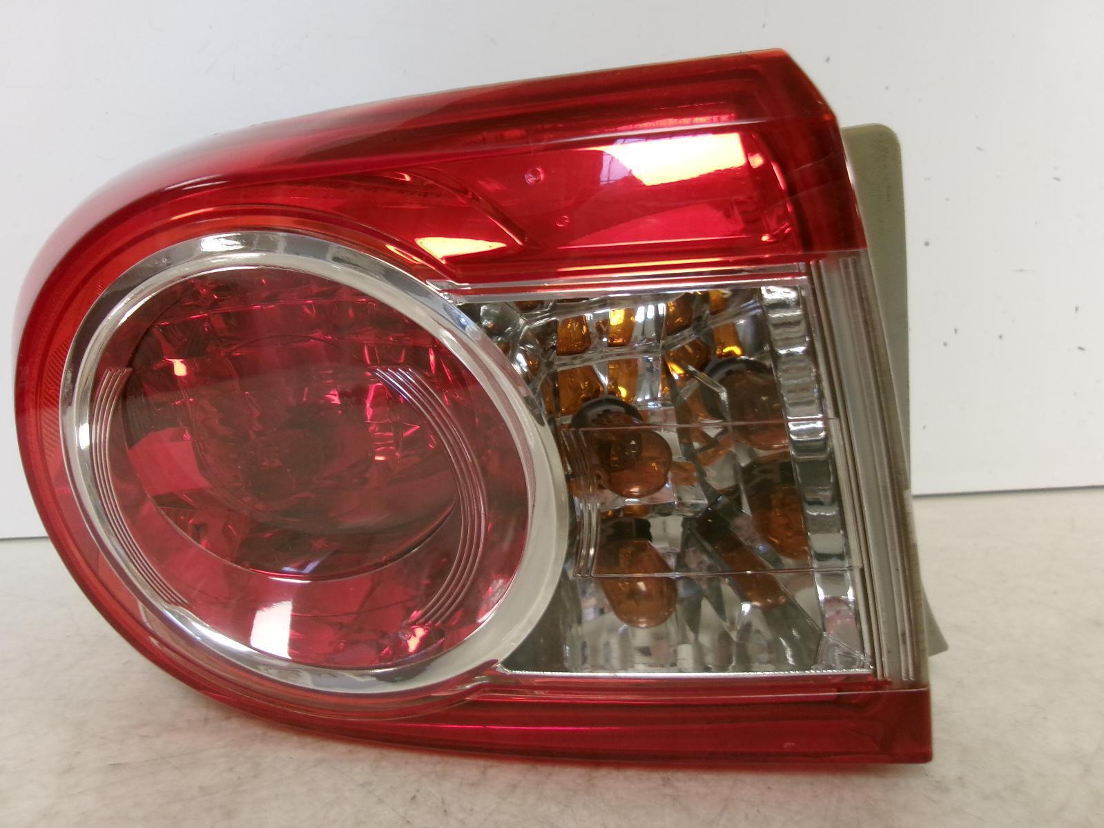 Fits 2011 2012 2013 Toyota Corolla Driver Outer Quarter Panel Tail Light - DEPO - 0