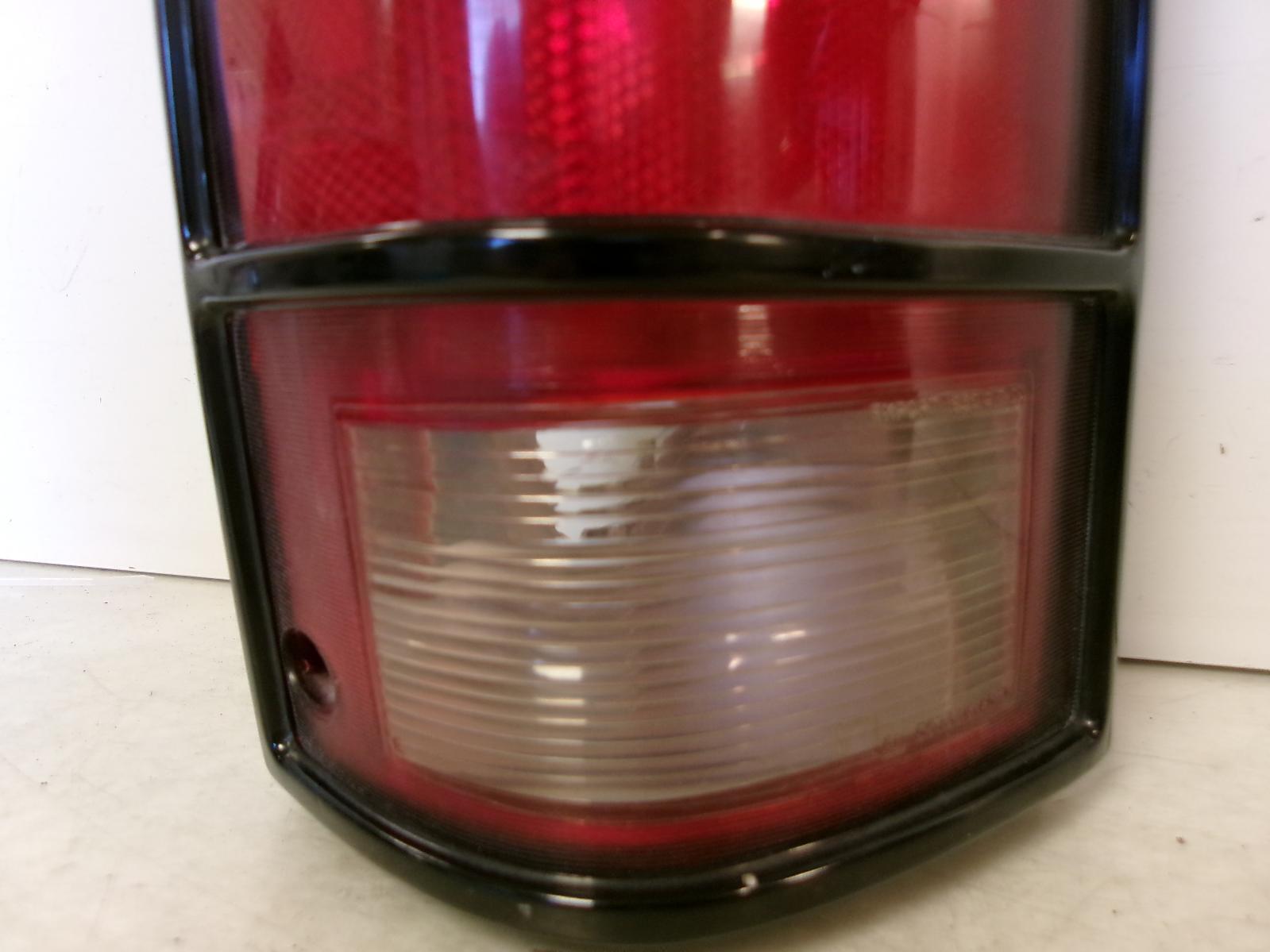 1982 - 1993 Chevrolet GMC S10 /  S15 / SONOMA Driver Outer Black Tail Light OEM