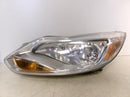 2013 2014 Ford Focus Driver Lh Halogen Chrome Headlight OEM-1
