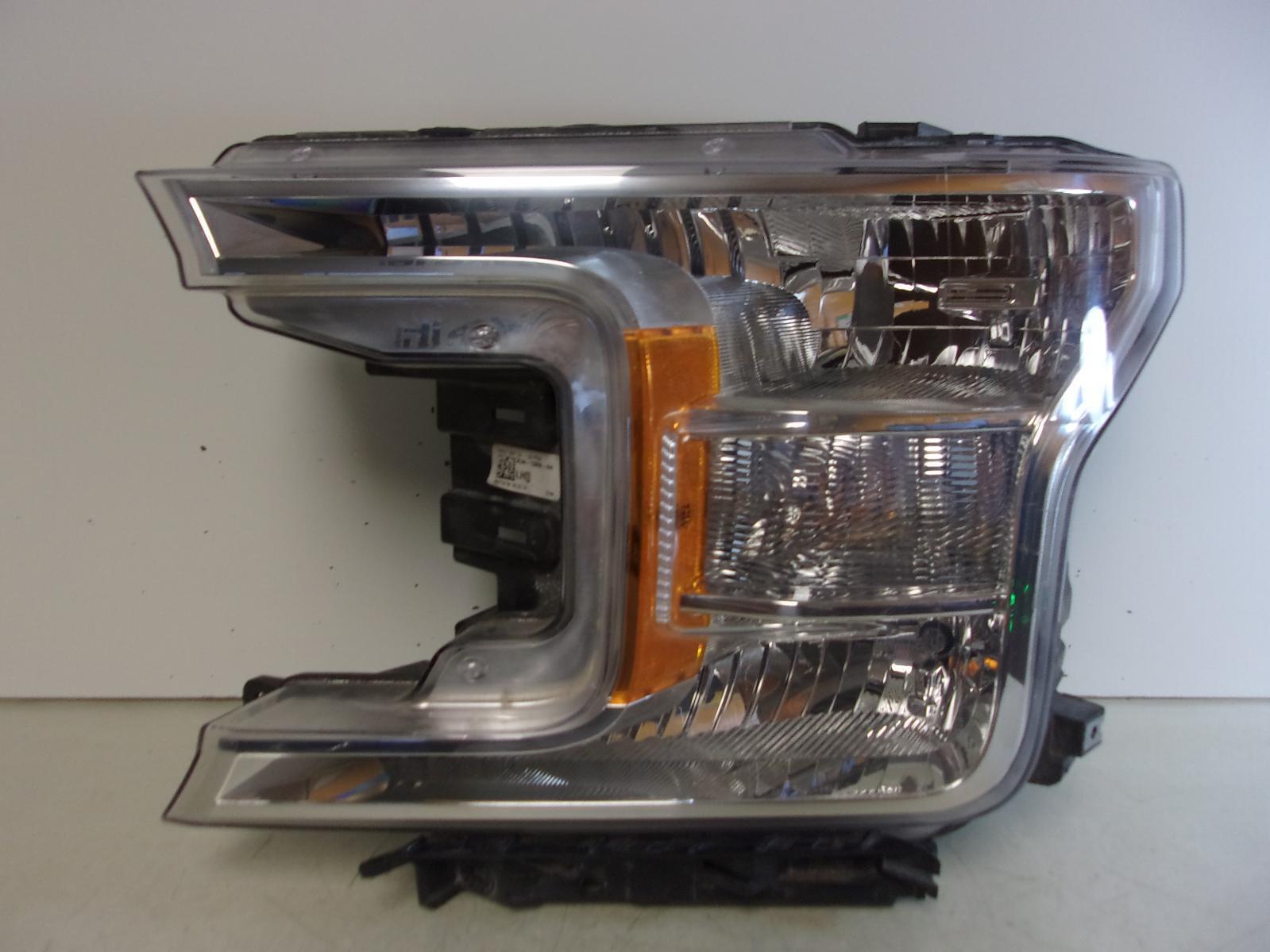 2018 2019 2020 Ford F150 Driver Lh Halogen Chrome Trim Headlight OEM