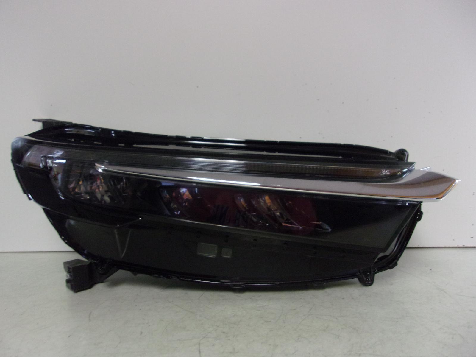 2023 Honda Cr-v Passenger Rh Led Headlight W/ Chrome Trim OEM