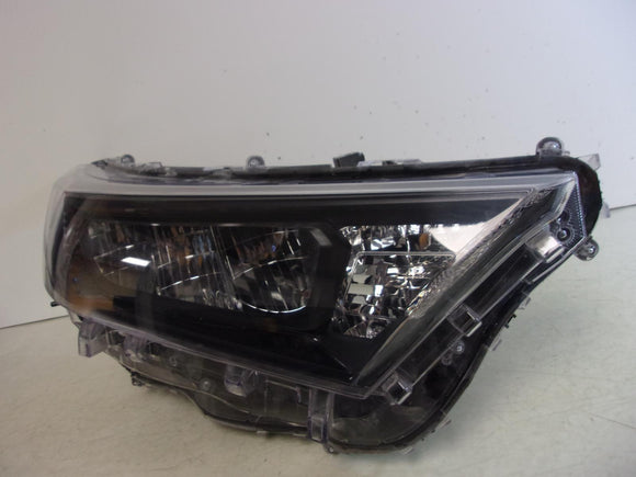 2019 - 2023 Toyota Rav4 Passenger RH LED Headlight W/ Black Trim OEM