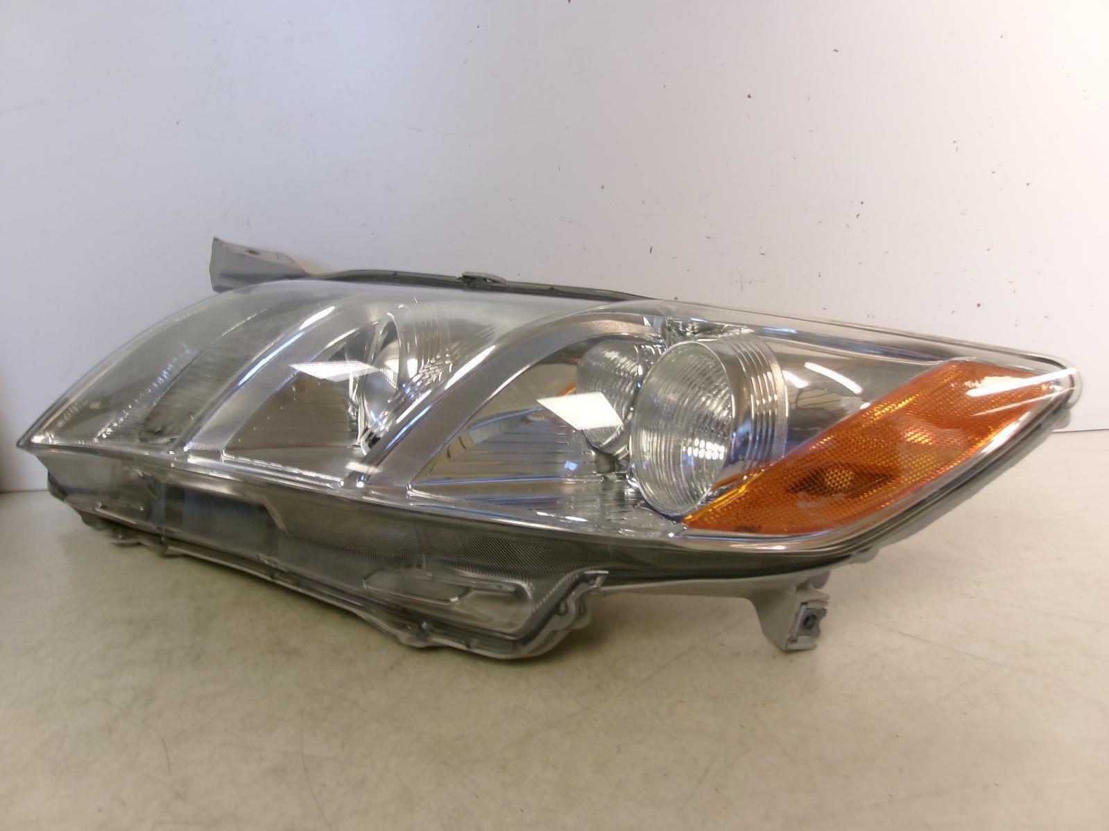 2009 Toyota Camry Driver Lh Halogen Chrome Trim Headlight OEM