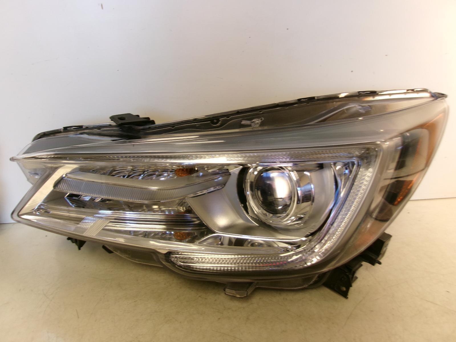 2019 2020 Subaru Ascent Driver Lh Led Chrome Trim Headlight OEM - 0