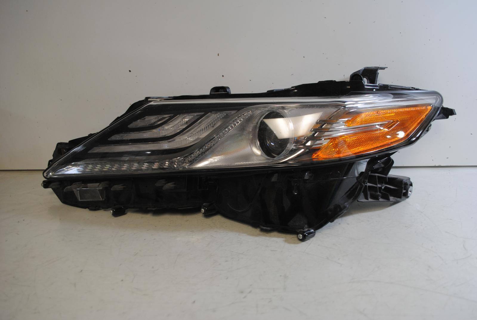 2018 2019 2020 2021 Toyota Camry Driver Lh Triple Bar Led Headlight OEM