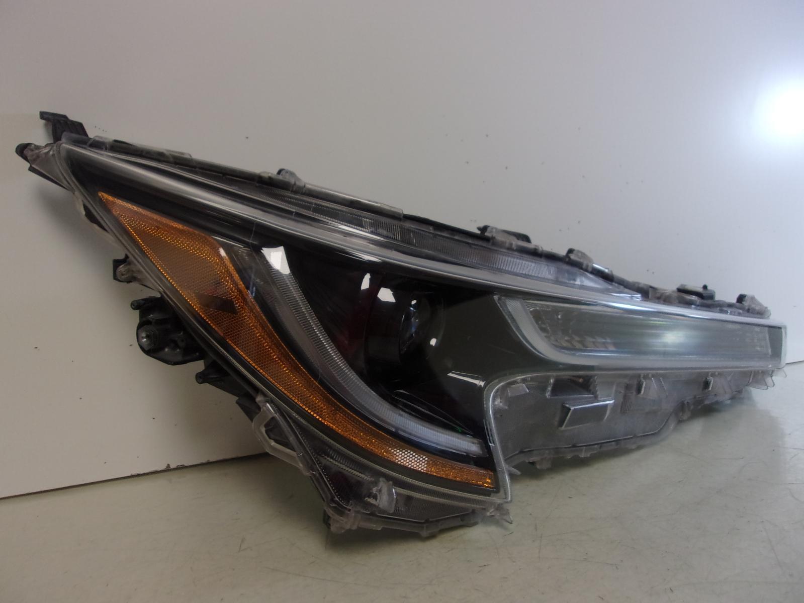 2020 2021 2022 Toyota Corolla Sedan Passenger RH Single Beam LED Headlight OEM - 0