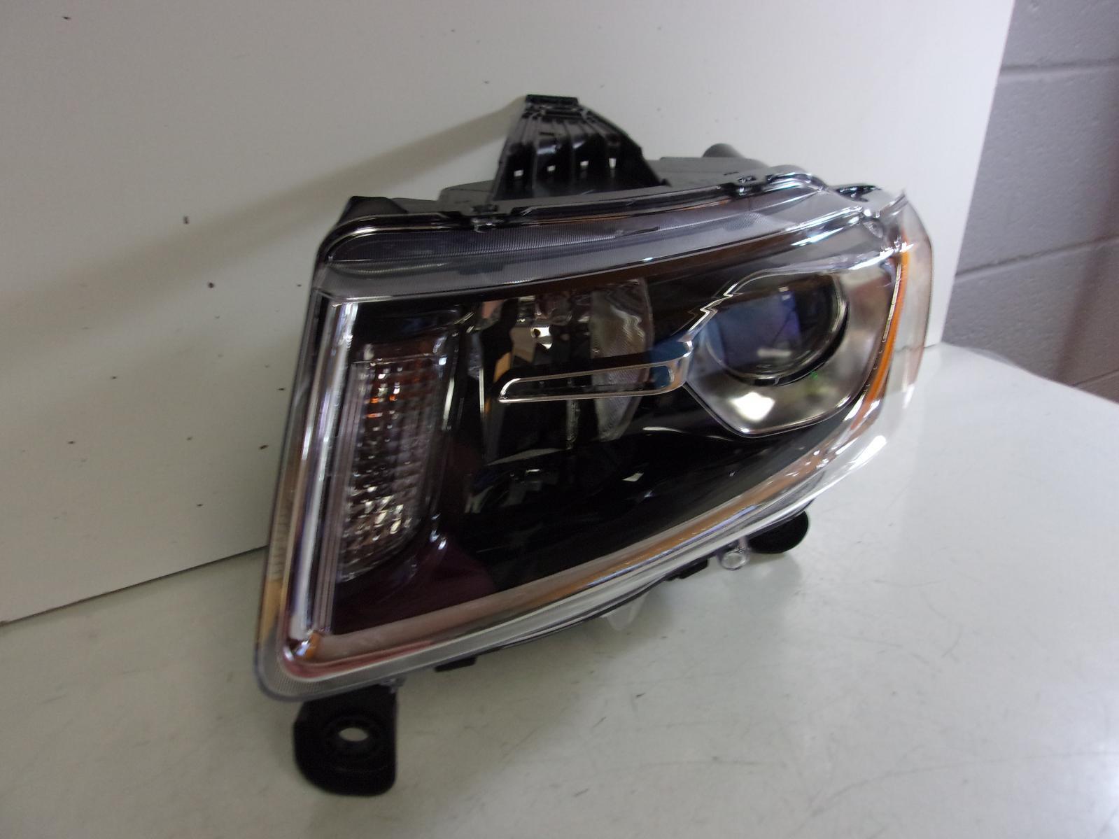 Fits 2014 2015 2016 Jeep Grand Cherokee Driver Lh Halogen Headlight - CAPA