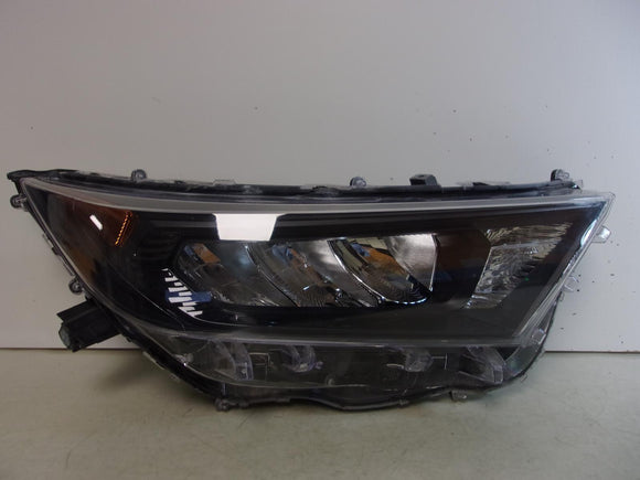 2019 - 2023 Toyota Rav4 Passenger RH LED Headlight W/ Black Trim OEM