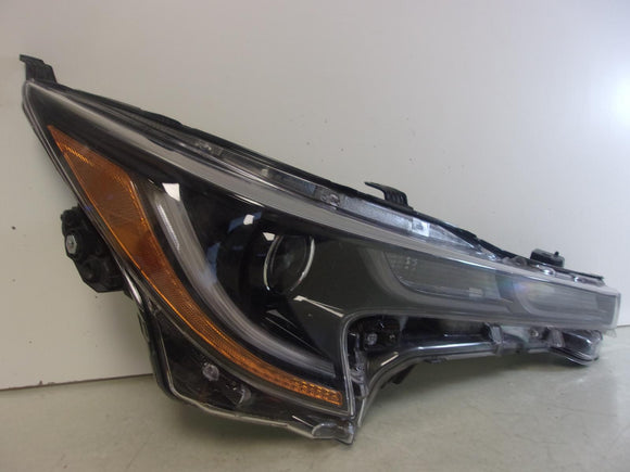 2020 2021 2022 Toyota Corolla Sedan Passenger Rh Triple Beam Led Headlight OEM