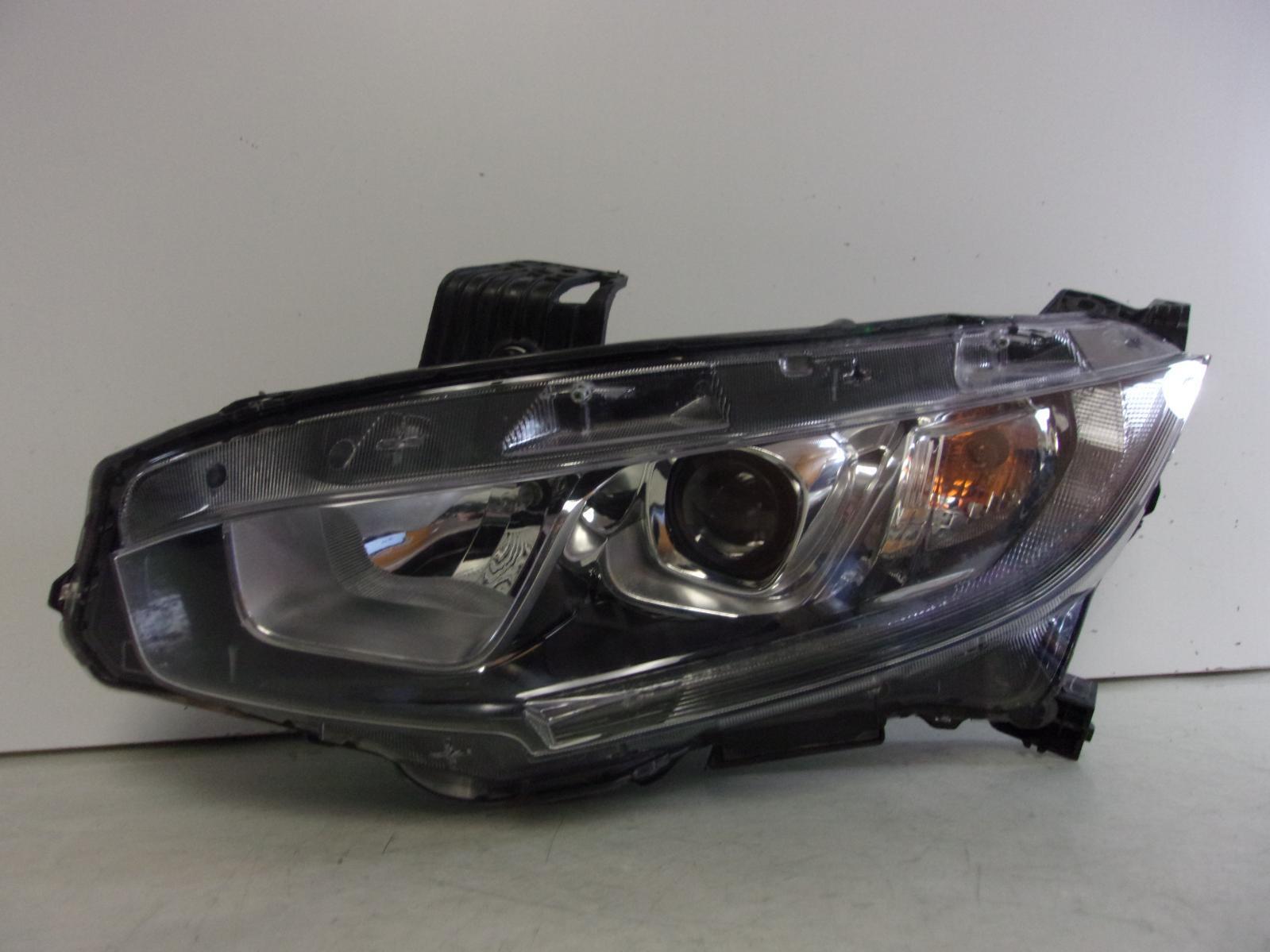 2016 2017 2018 2019 2020 HONDA CIVIC DRIVER LH HALOGEN HEADLIGHT OEM