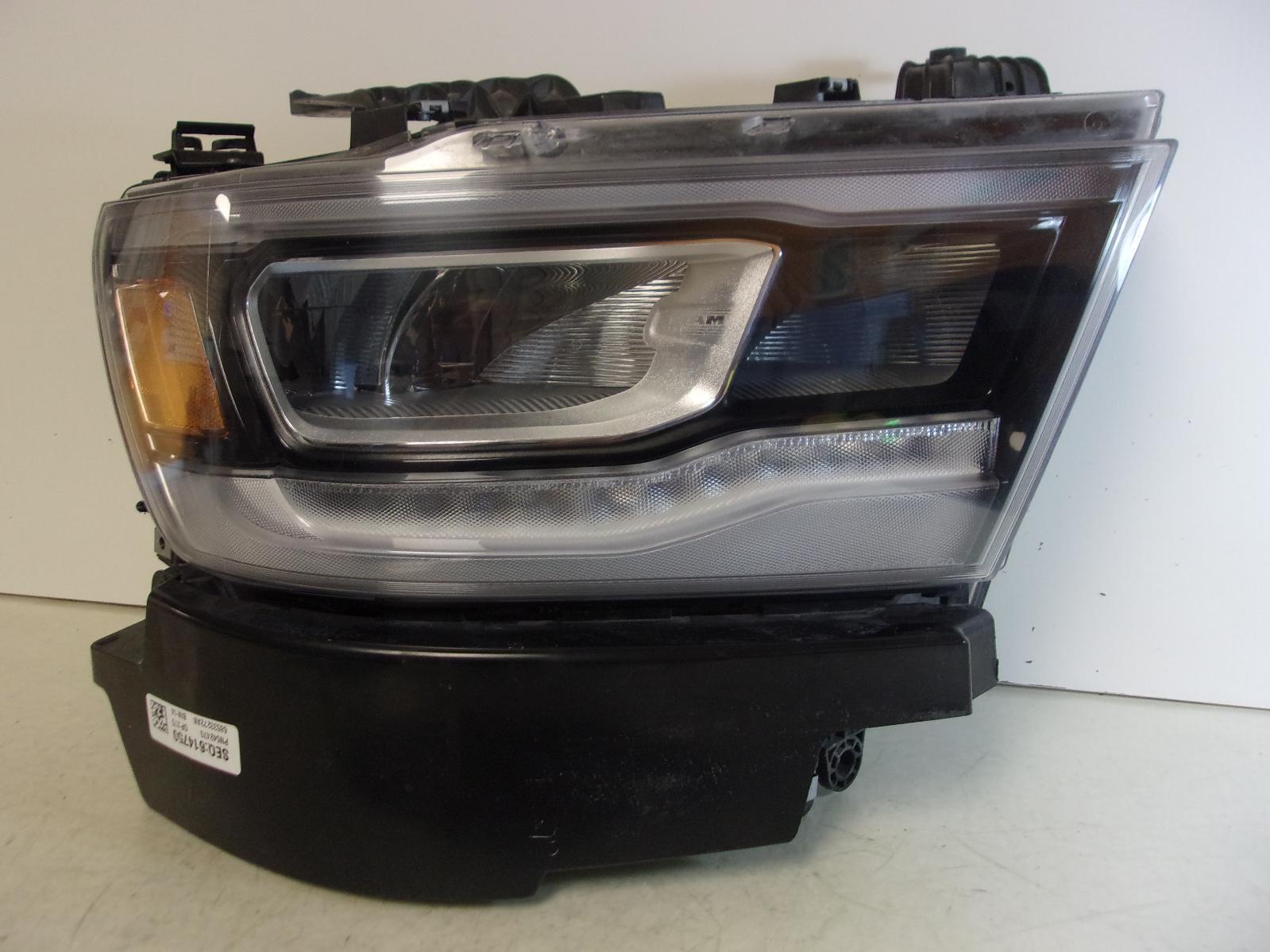 2019 - 2023 Dodge Ram 1500 Passenger RH LED Reflector Headlight OEM