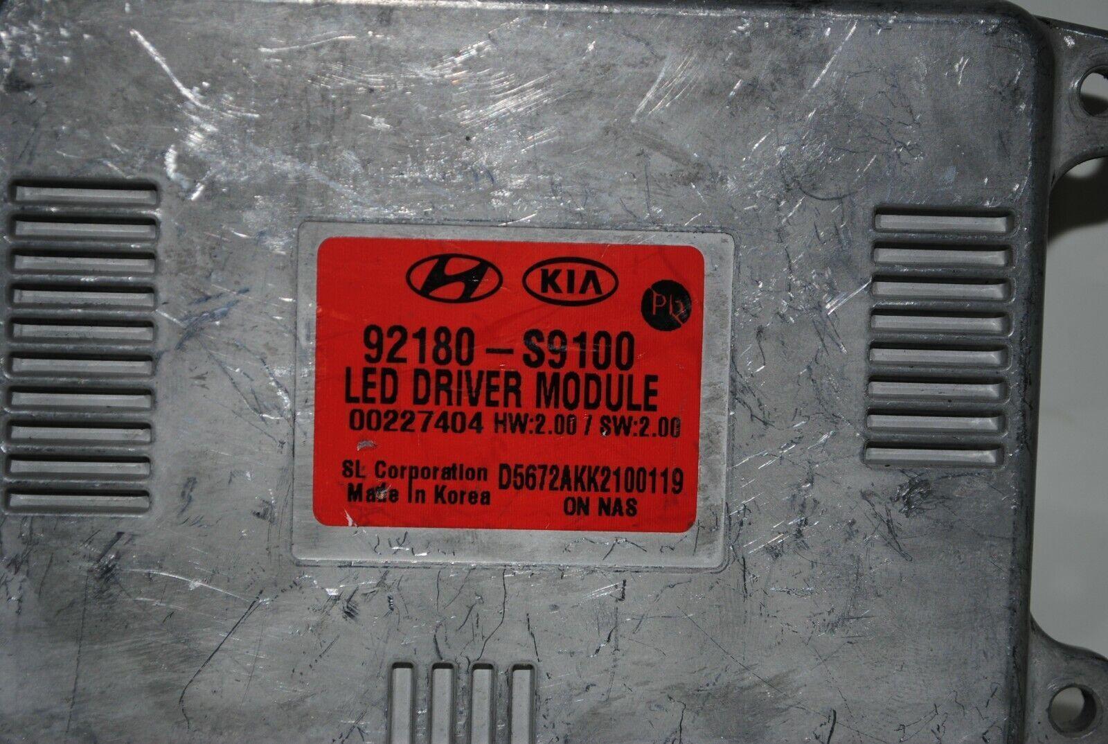 2020 2021 2022 Kia Telluride Led Headlight Control Module Oem 92180-s9100