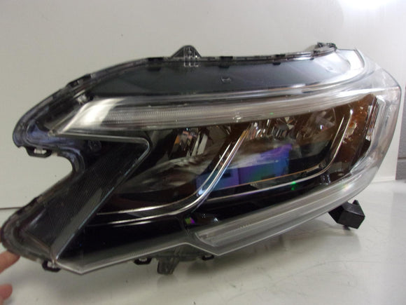2015 2016 Honda Cr-v Driver Lh Halogen Headlight W/ LED DRL OEM