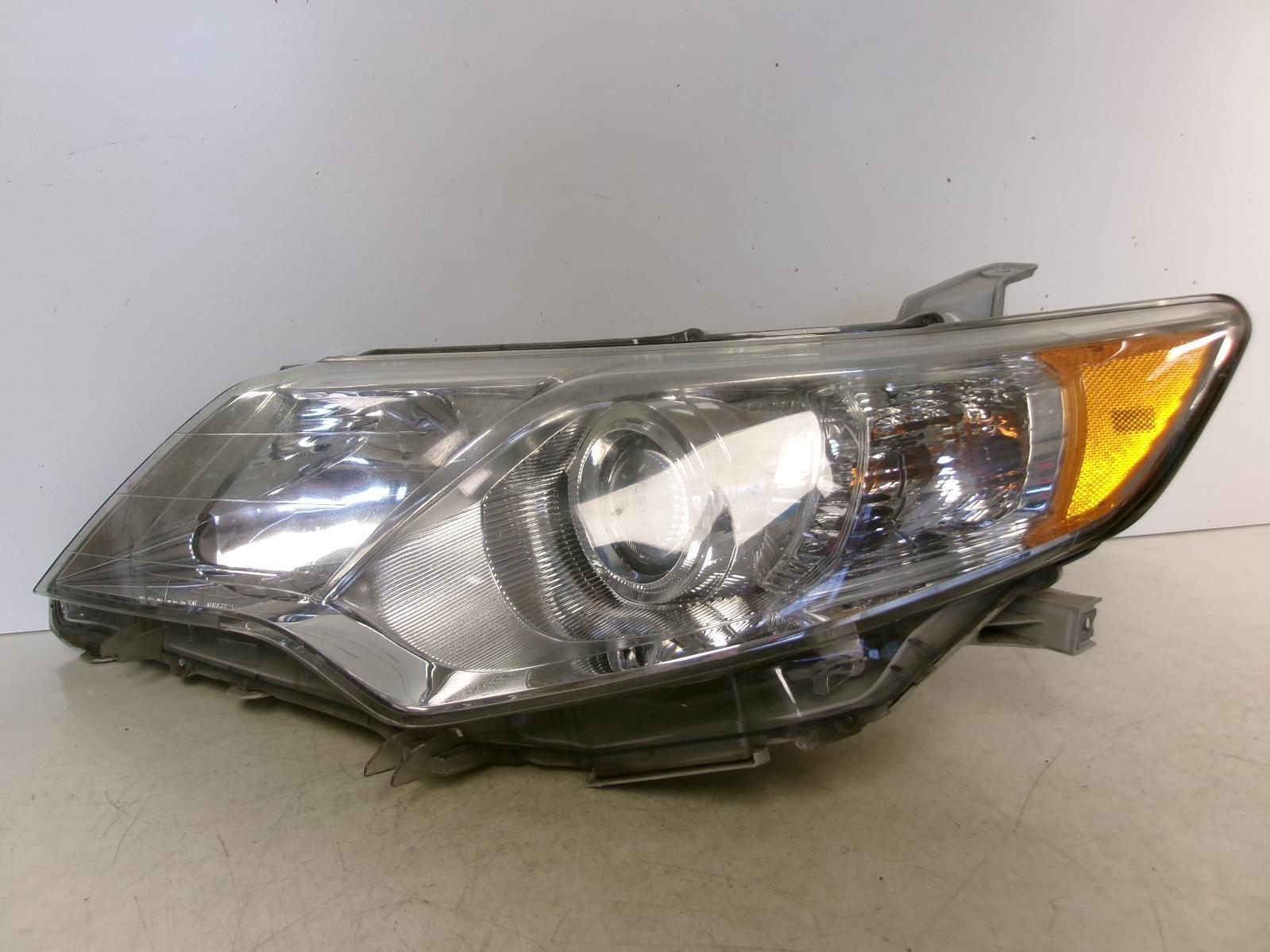 2012 2013 2014 Toyota Camry Driver Lh Halogen Chrome Headlight OEM