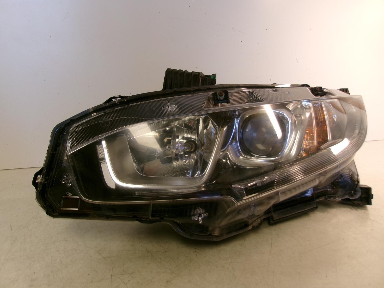 2016 2017 2018 2019 2020 Honda Civic Driver Lh Halogen Headlight OEM