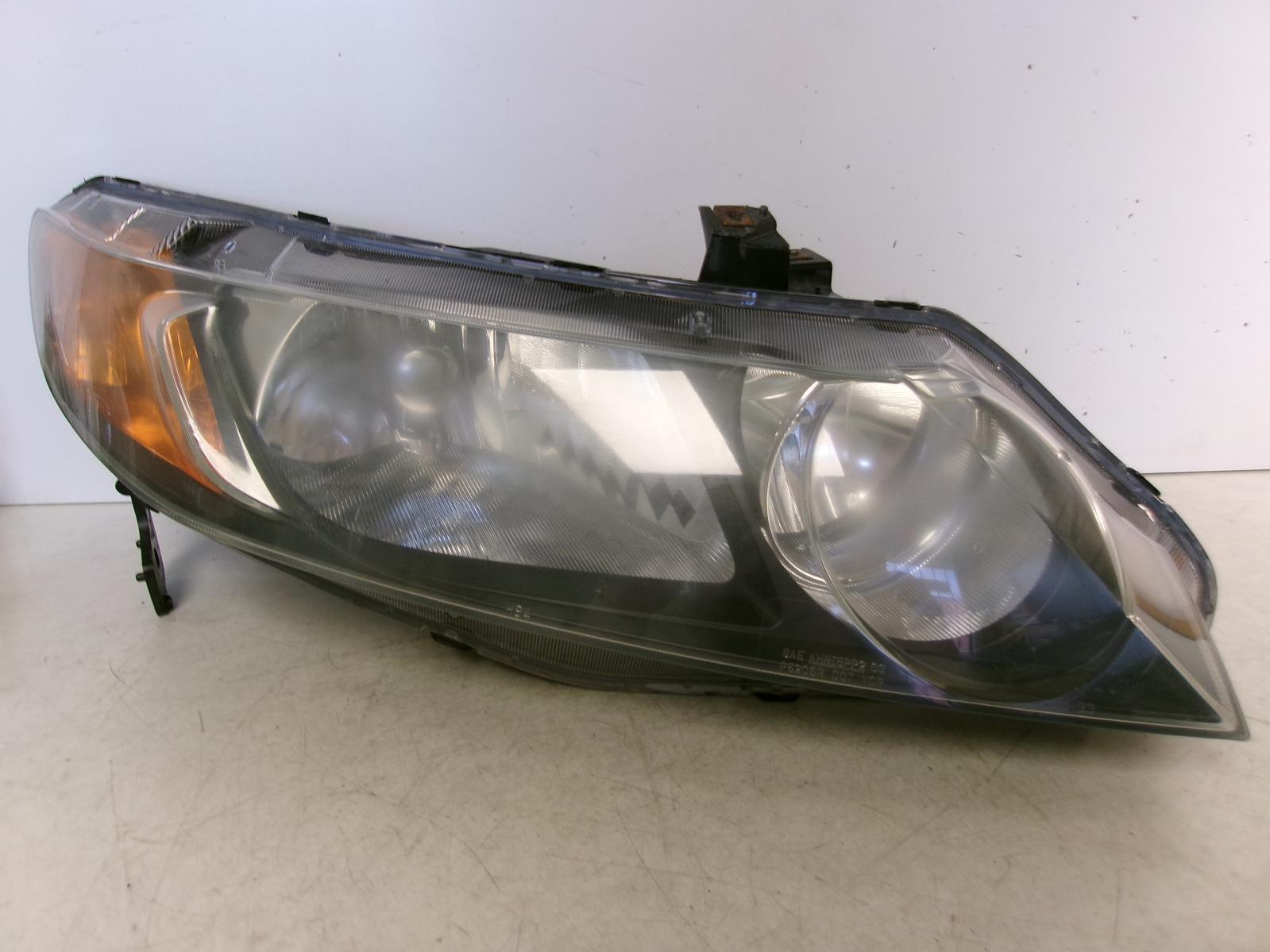 2006 2007 2008 Honda Civic Passenger Rh Halogen Headlight OEM