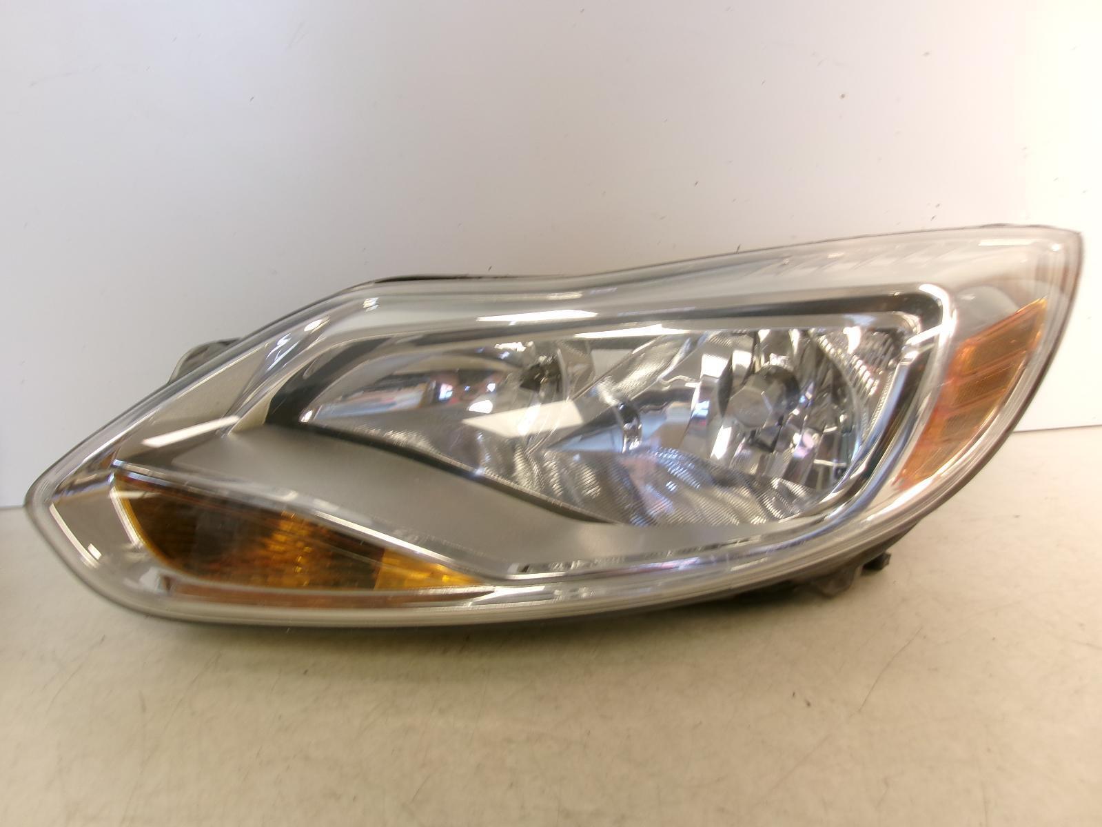 2013 2014 Ford Focus Driver Lh Halogen Chrome Headlight OEM