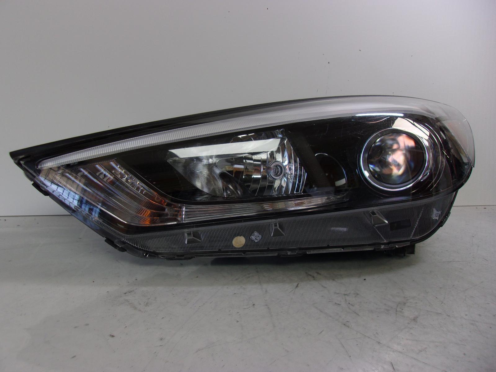 2016 2017 2018 Hyundai Tucson Driver Lh Halogen Headlight W/ LED Accent OEM - 0