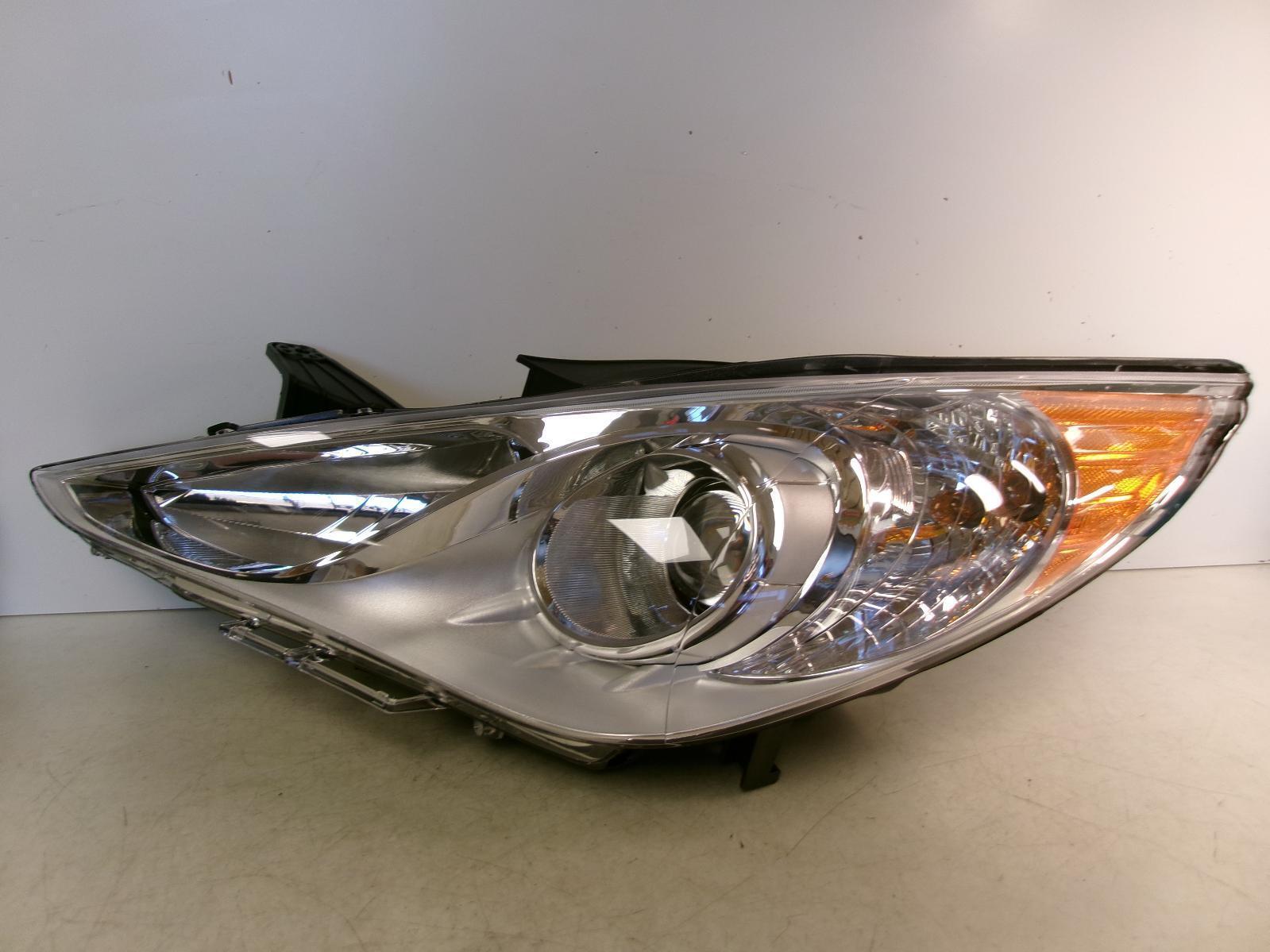 Fits 2013 Hyundai Sonata Driver Lh Halogen Headlight by TYC