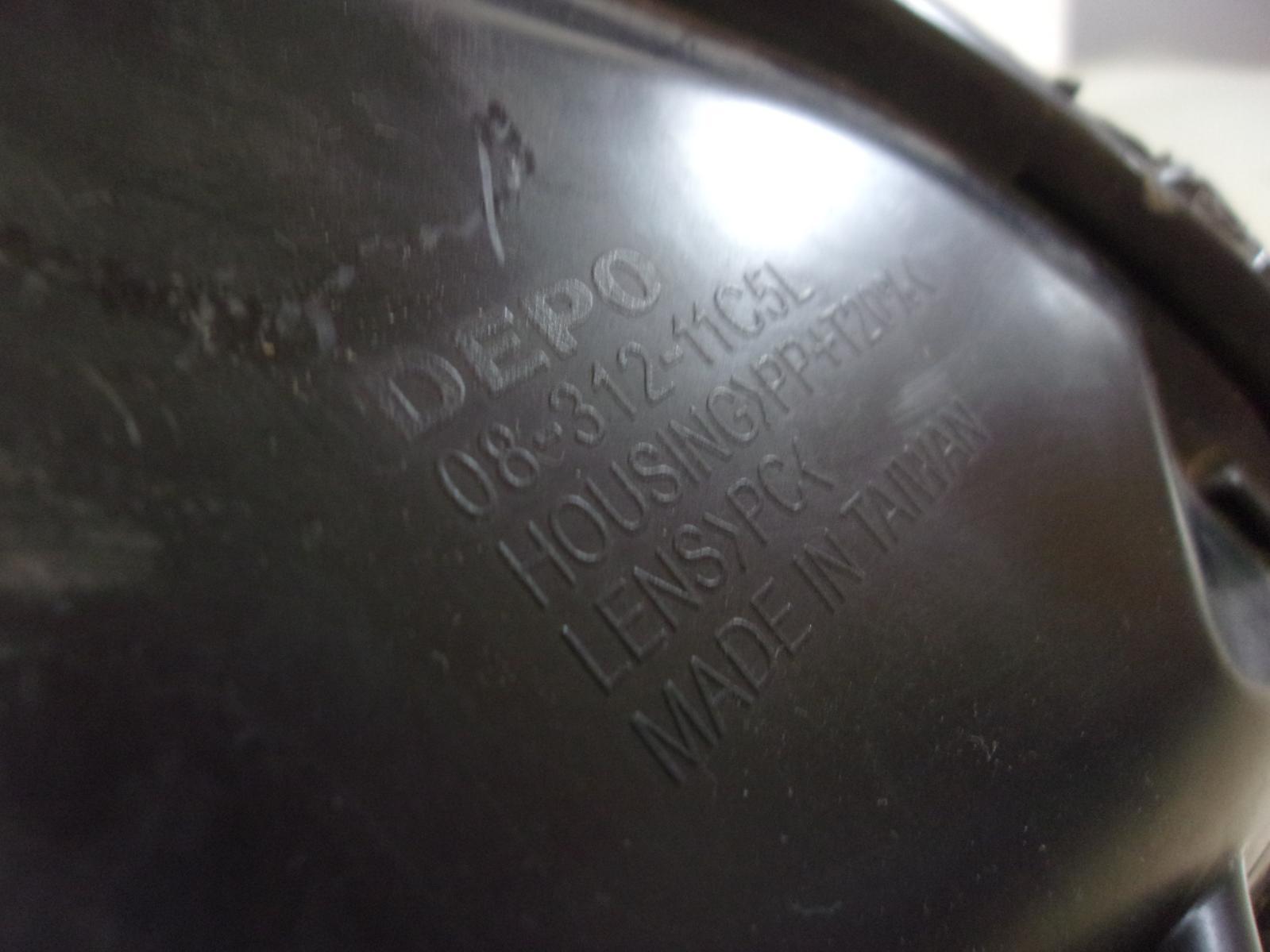 Fits 2011 2012 2013 Toyota Corolla Driver LH Halogen Headlight by DEPO