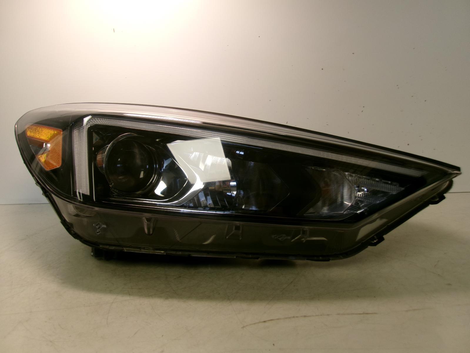 2019 2020 2021 Hyundai Tucson Passenger Rh Halogen Headlight W/ LED Drl OEM