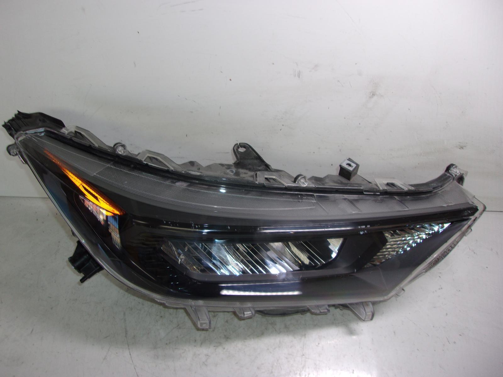 2019 2020 2021 2022 Toyota Rav4 Passenger Rh Led Headlight With Black Trim OEM