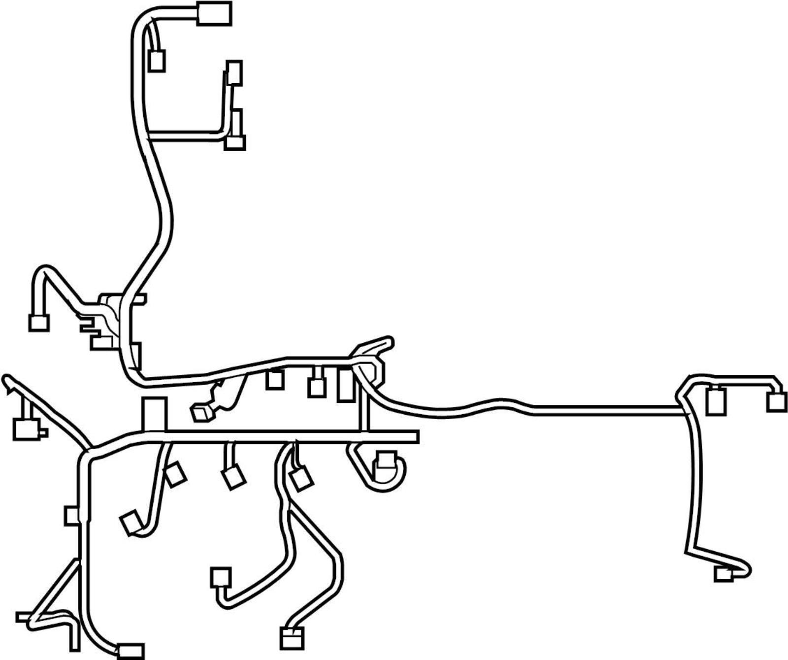 2017 2018 Nissan Rogue 2.5LCVT Engine Wiring Harness 24011-6FL1A OEM