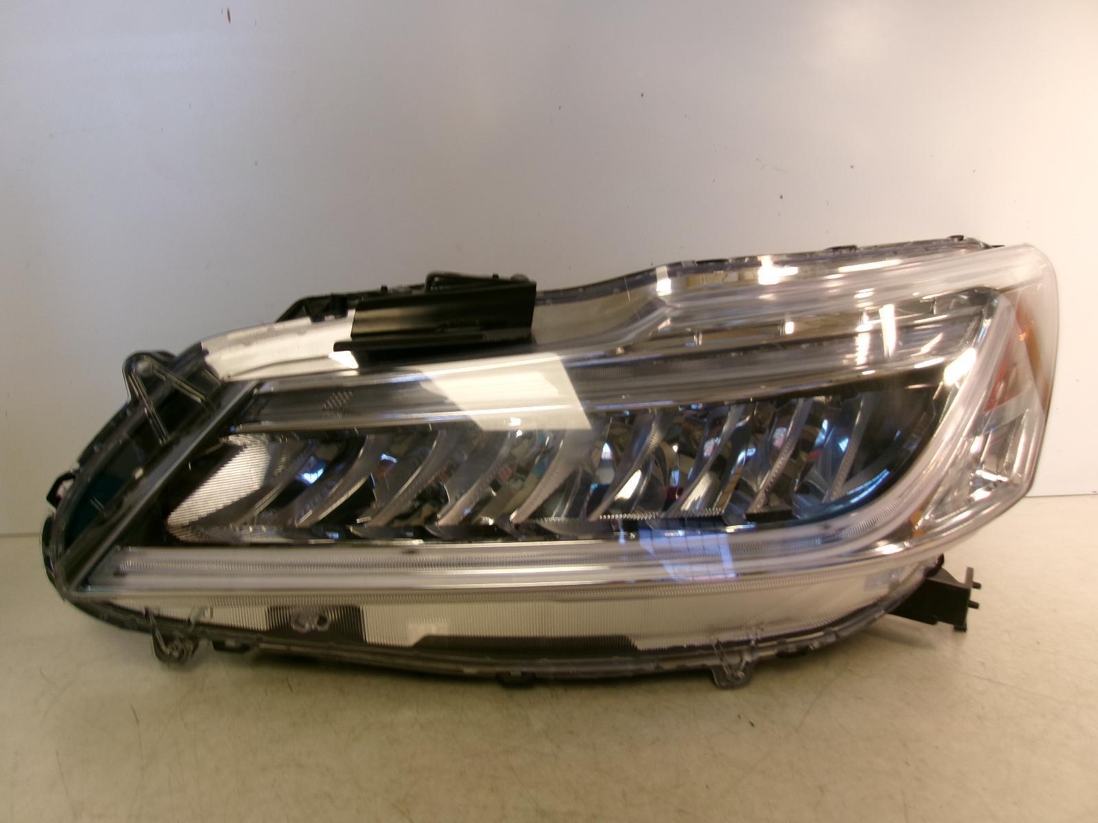 2016 2017 Honda Accord Sedan Driver Lh Led Chrome Headlight OEM