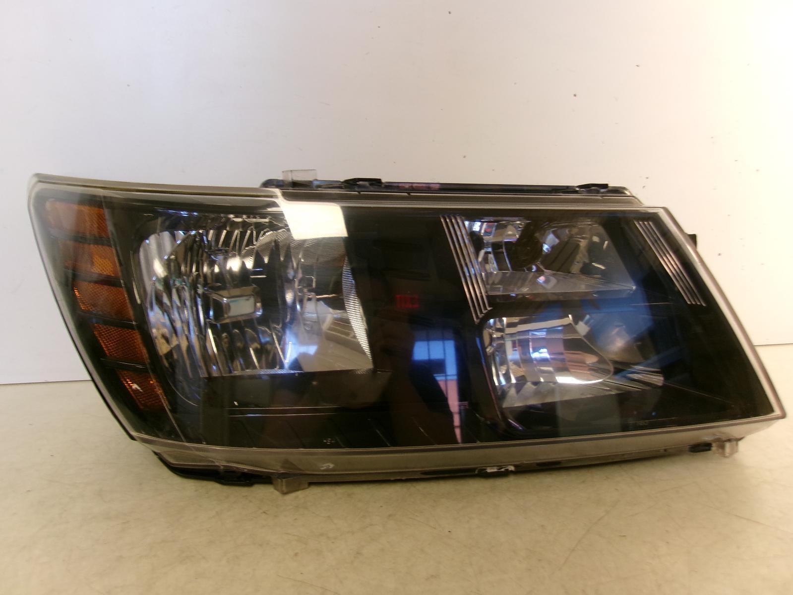 2009 - 2020 Dodge Journey Passenger Rh Halogen Black Trim Headlight OEM