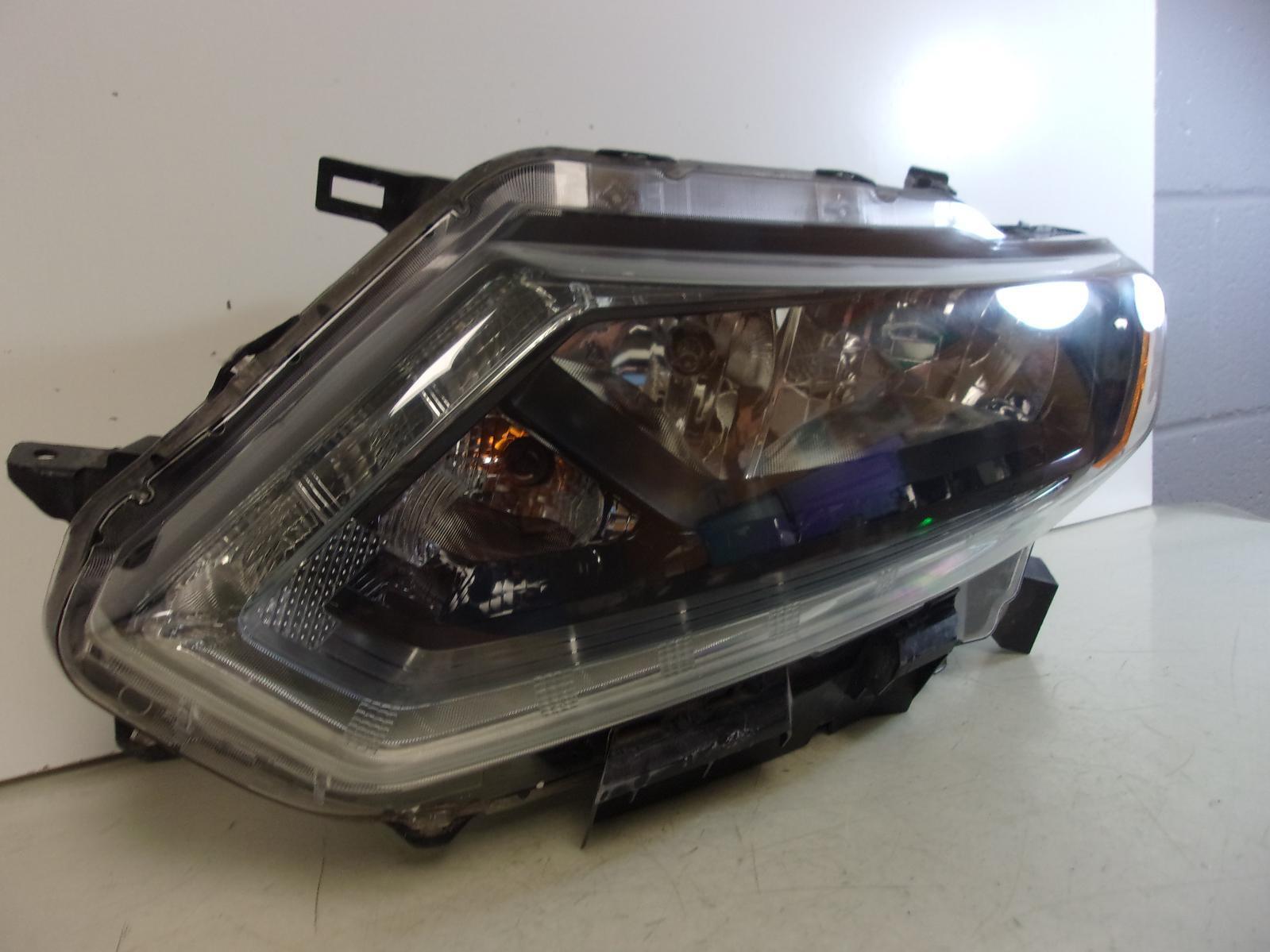 2014 2015 2016 Nissan Rogue Driver Lh Halogen Headlight OEM - 0