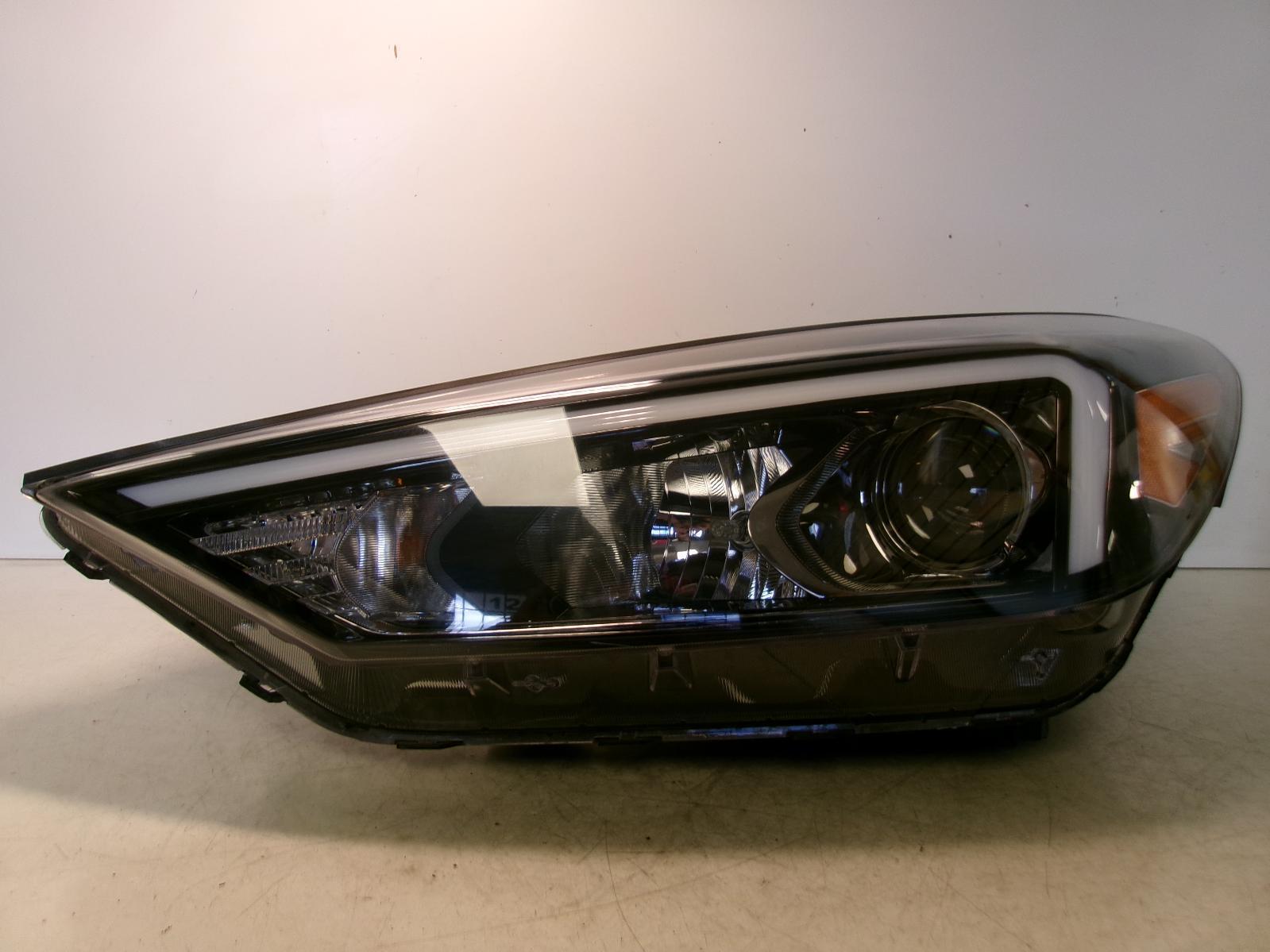 2019 2020 2021 Hyundai Tucson Driver Lh Halogen Headlight w/o LED Accent OEM