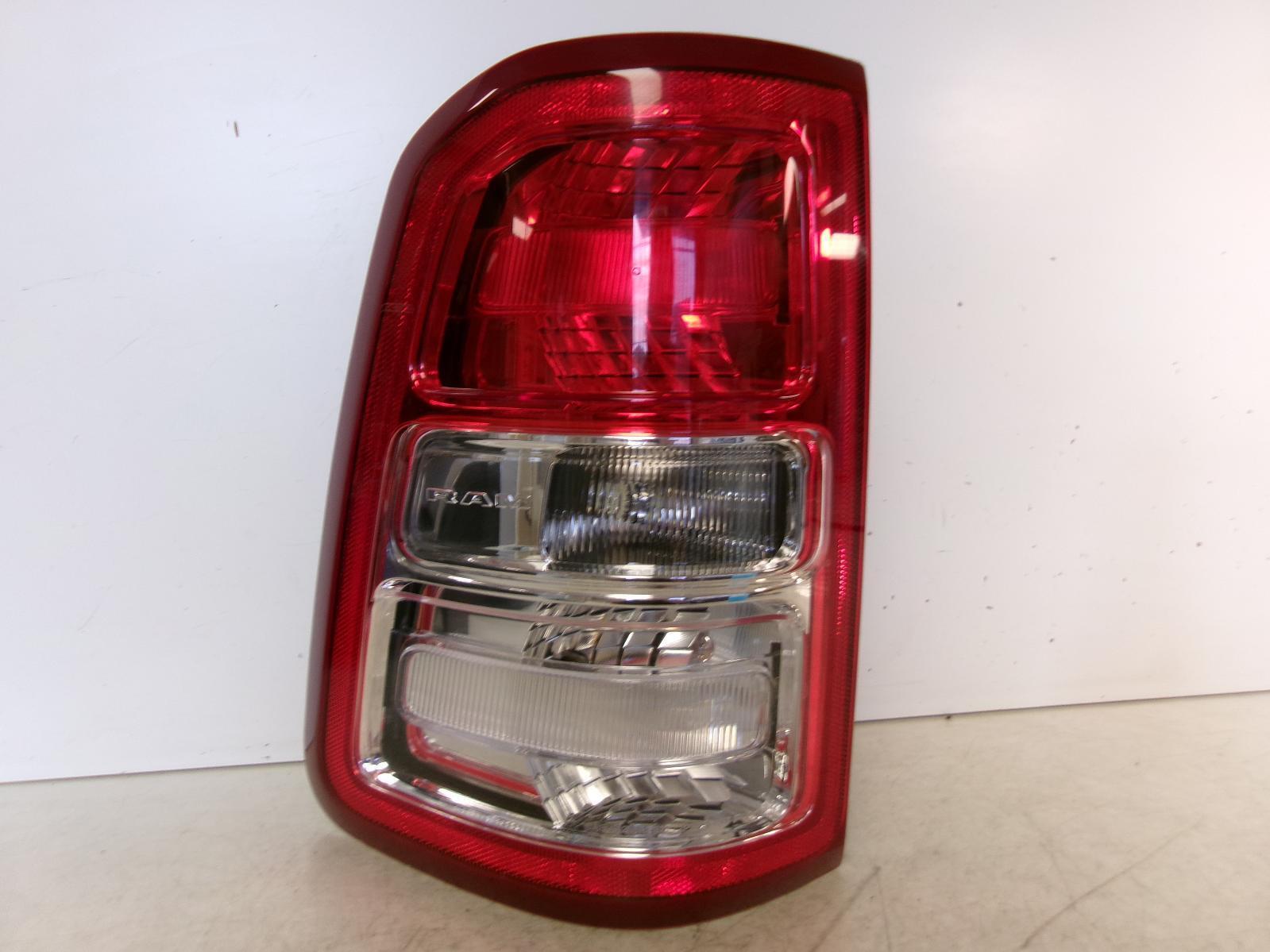 2019 - 2022 Dodge Ram 1500 Driver Outer Incandescent Chrome Tail Light OEM