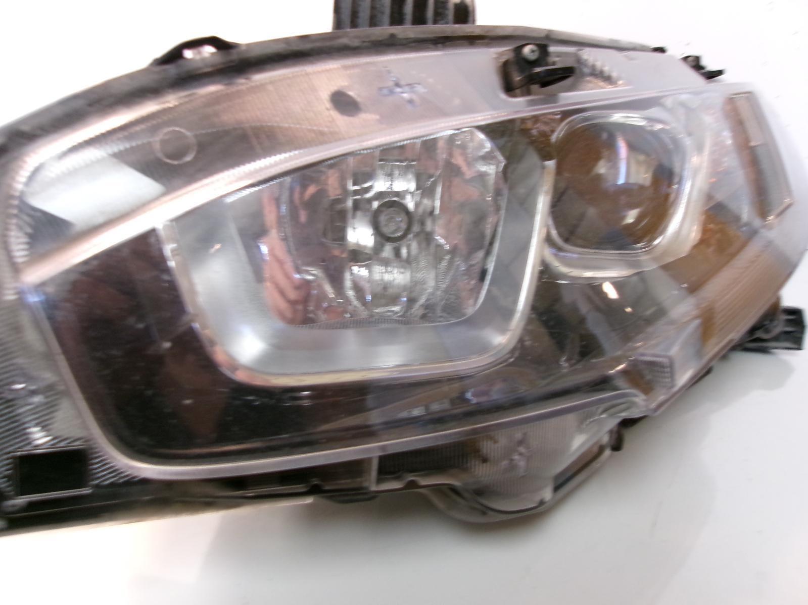 2017 Honda Civic Driver Lh Halogen Headlight OEM